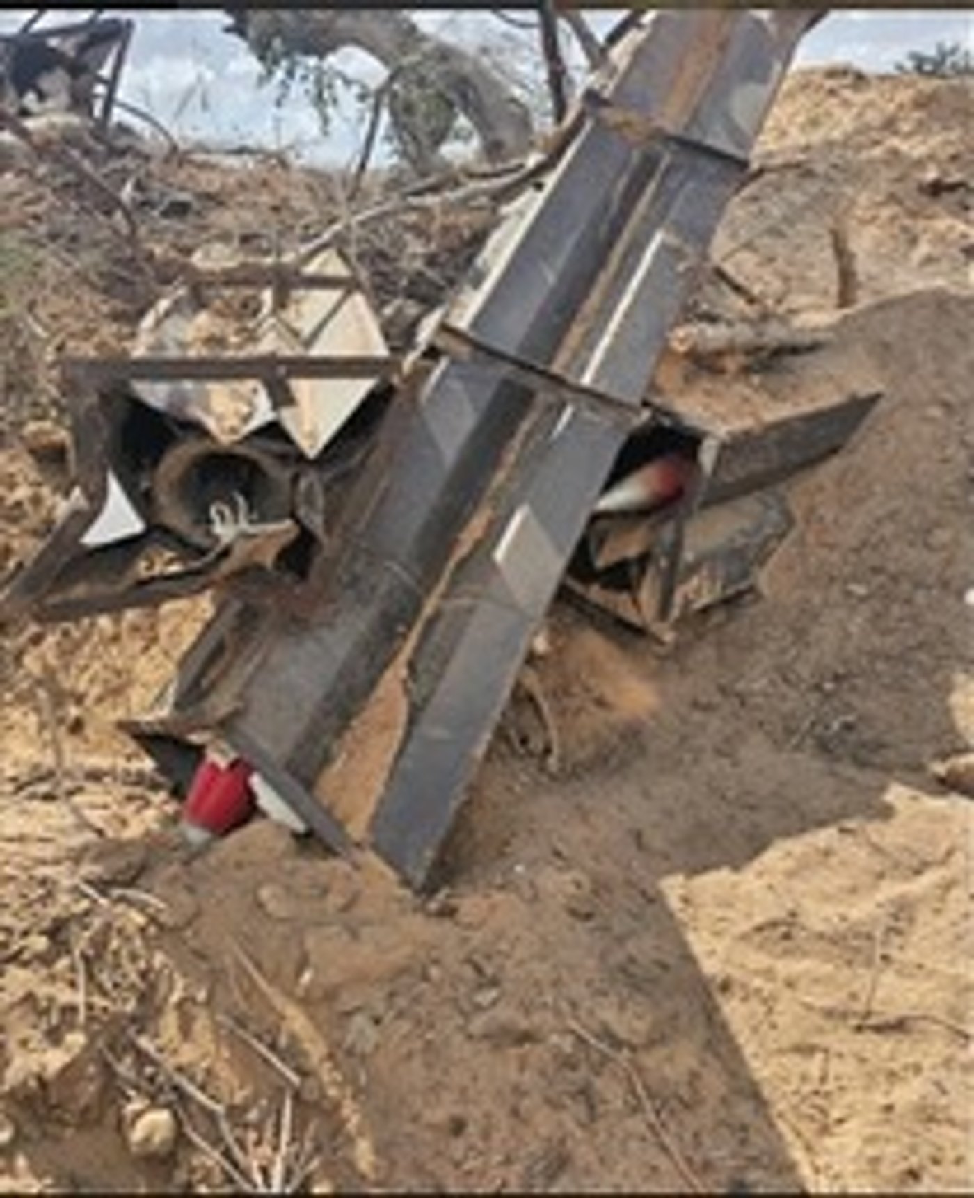 המשגרים שאותרו במרחב רפיח