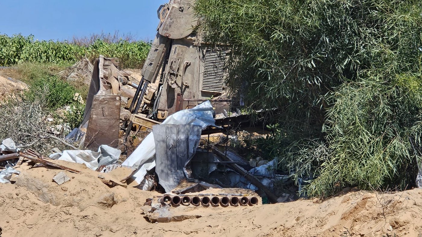 קני המשגרים אשר אותרו על ידי כוחות צה"ל