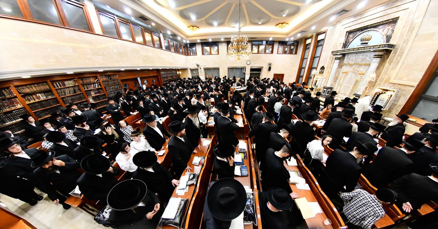 סליחות ראשונות בחצה"ק שבט הלוי