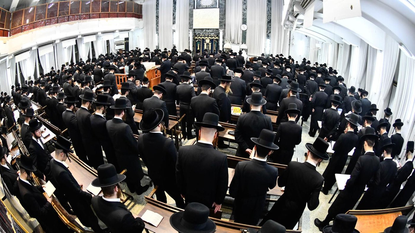 סליחות ראשונות בחצה"ק סאטמר בני ברק