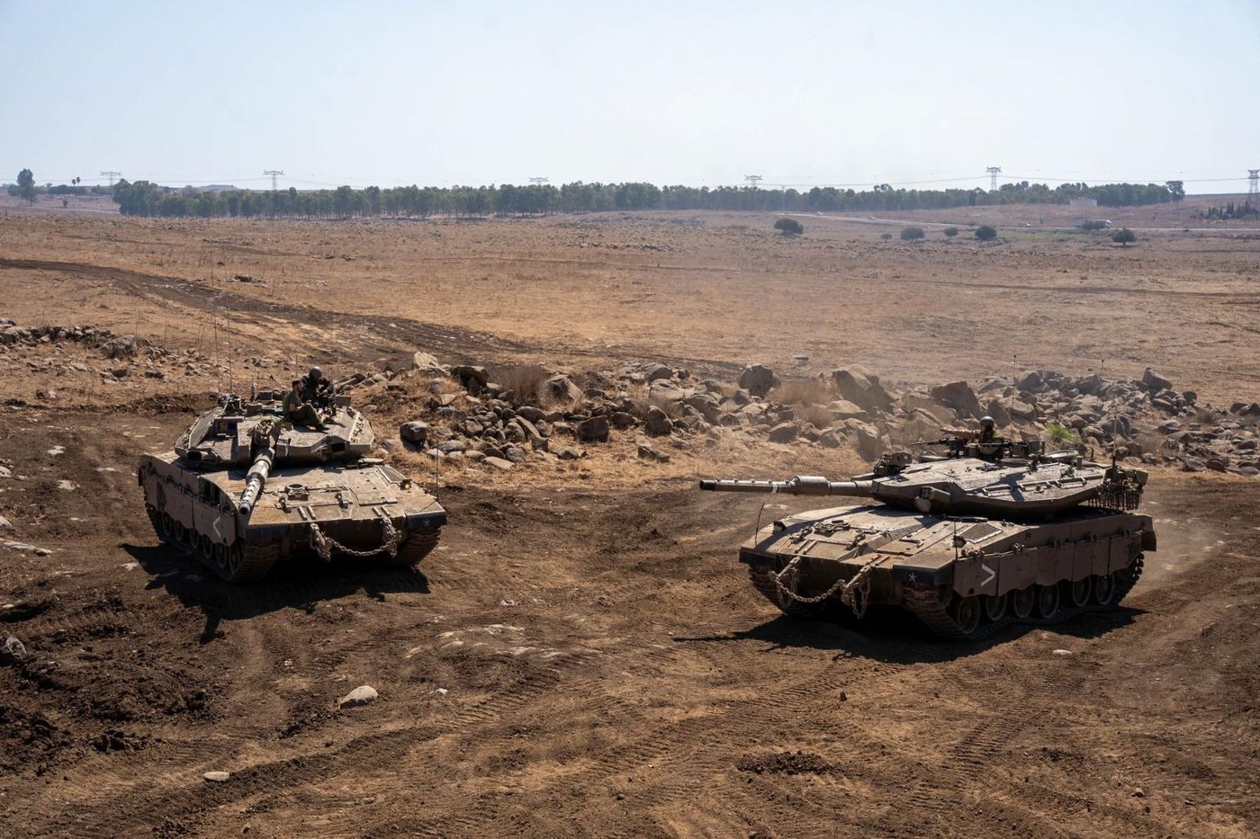 אימונים של לוחמי גולני, עציוני ושיריון לכניסה קרקעית בלבנון 