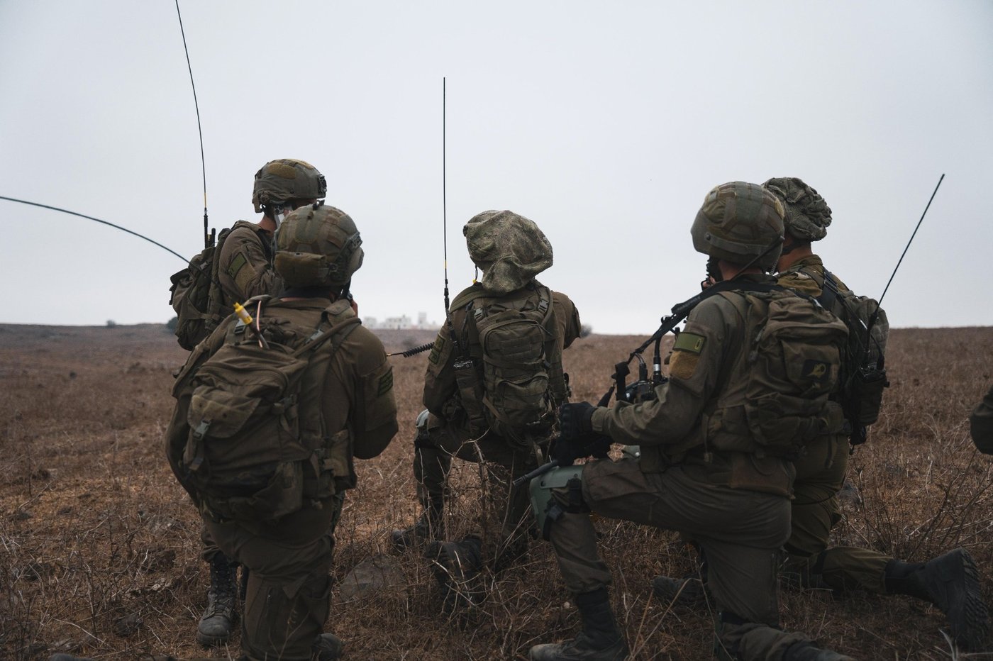 אימונים של לוחמי גולני, עציוני ושיריון לכניסה קרקעית בלבנון 