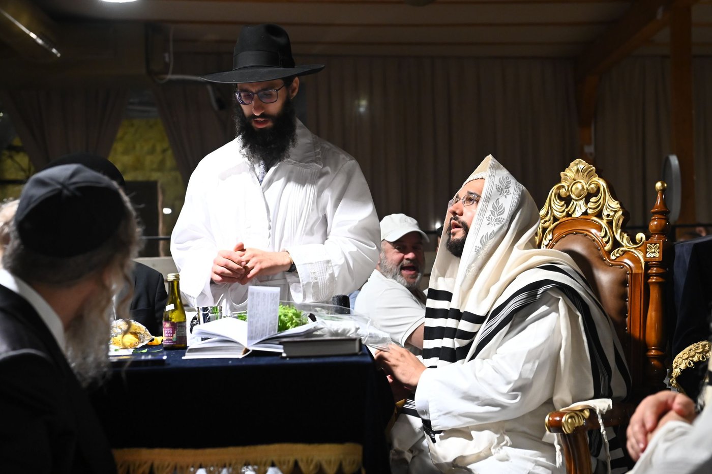 נעילת החג ראש השנה אצל הגאון הינוקא רבי שלמה יהודה בארי