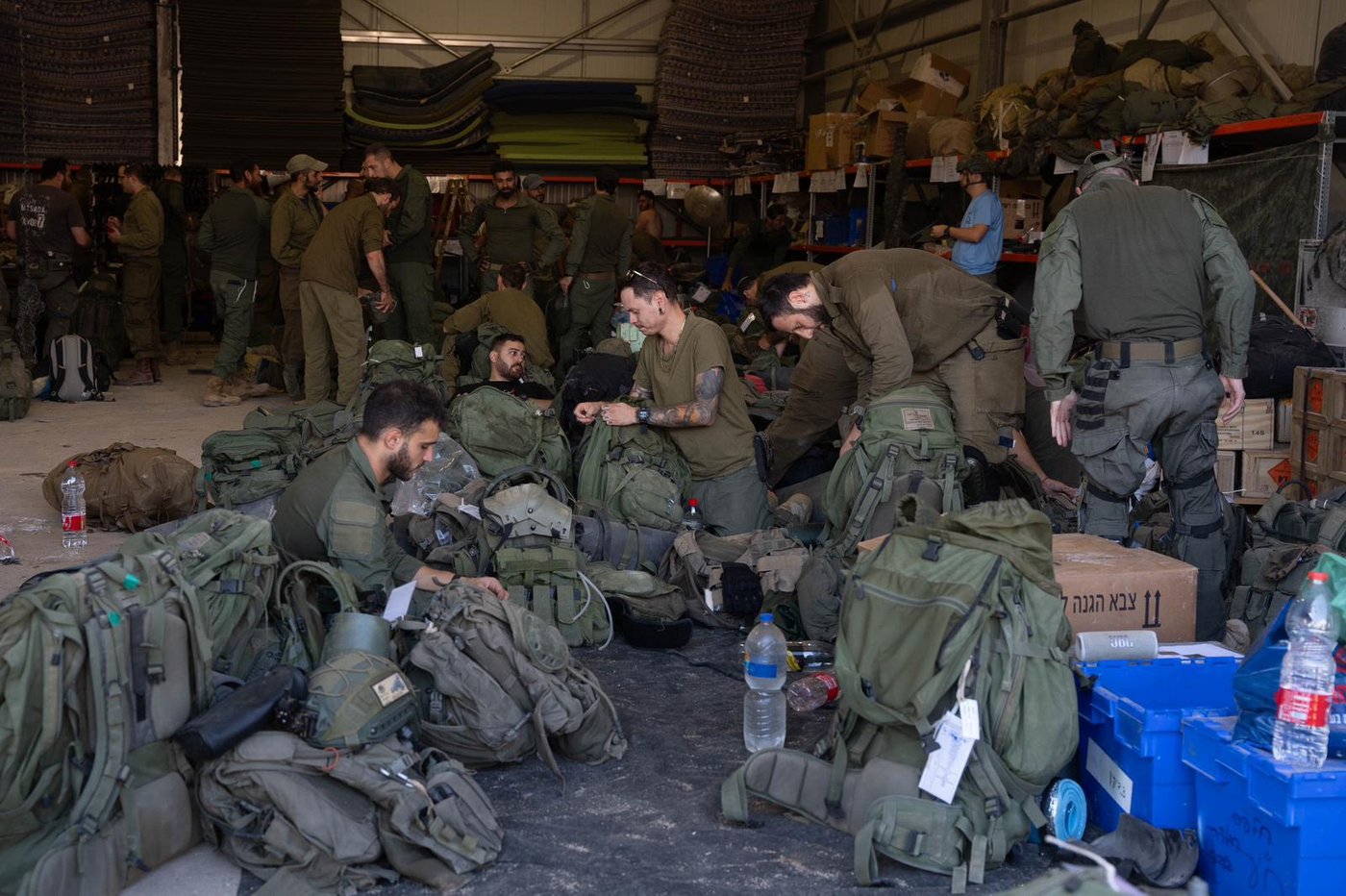 היערכות לכניסה ללבנון
