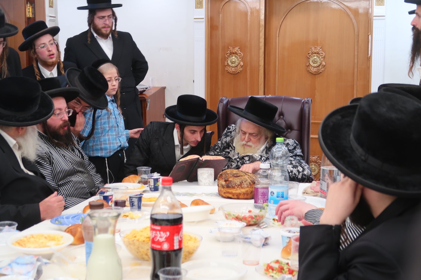 סעודת שלישי למילה לנין האדמו"ר מתולדות אברהם יצחק 