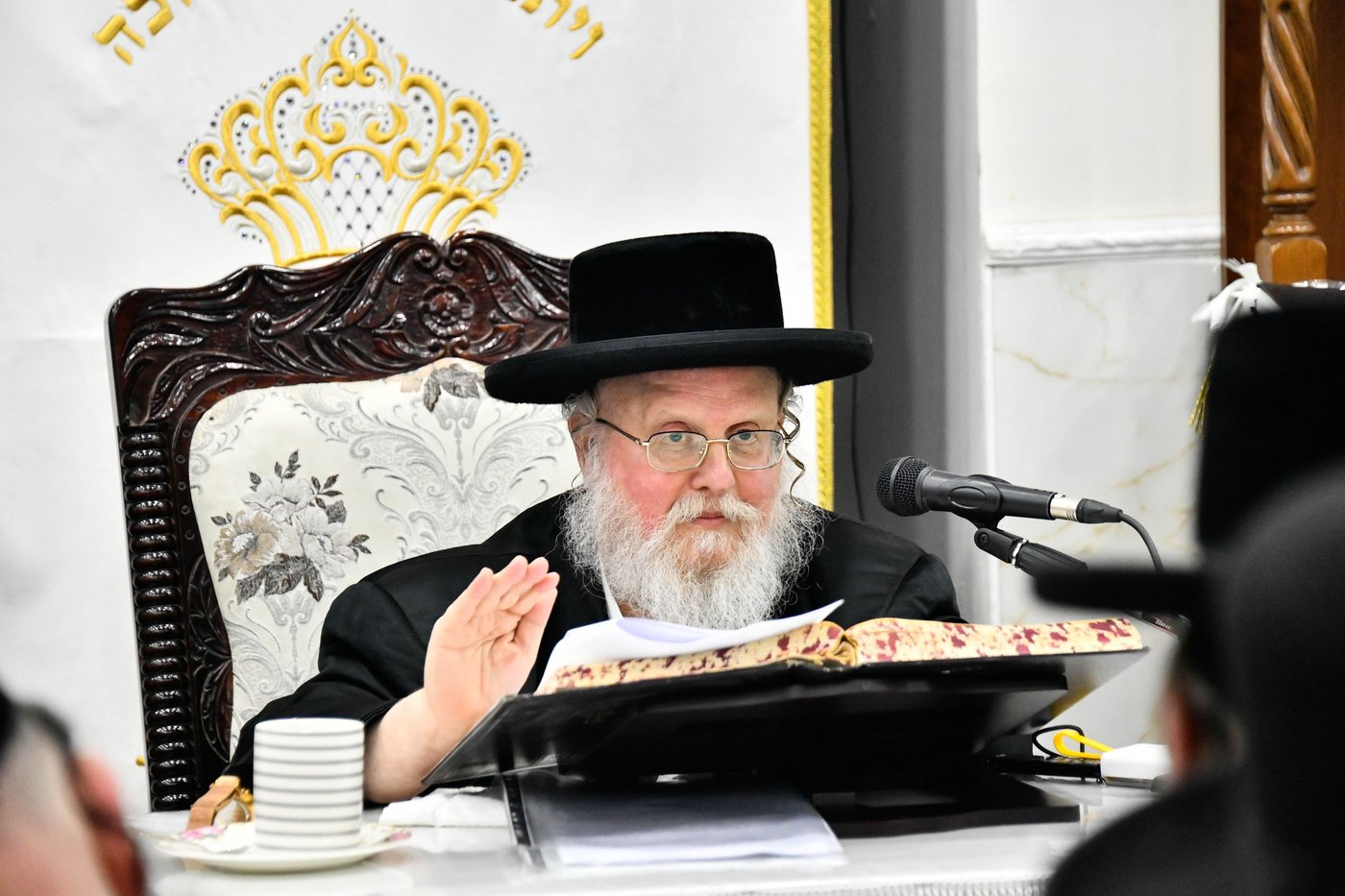 האדמו"ר מסאסוב בדרשת שבת שובה 