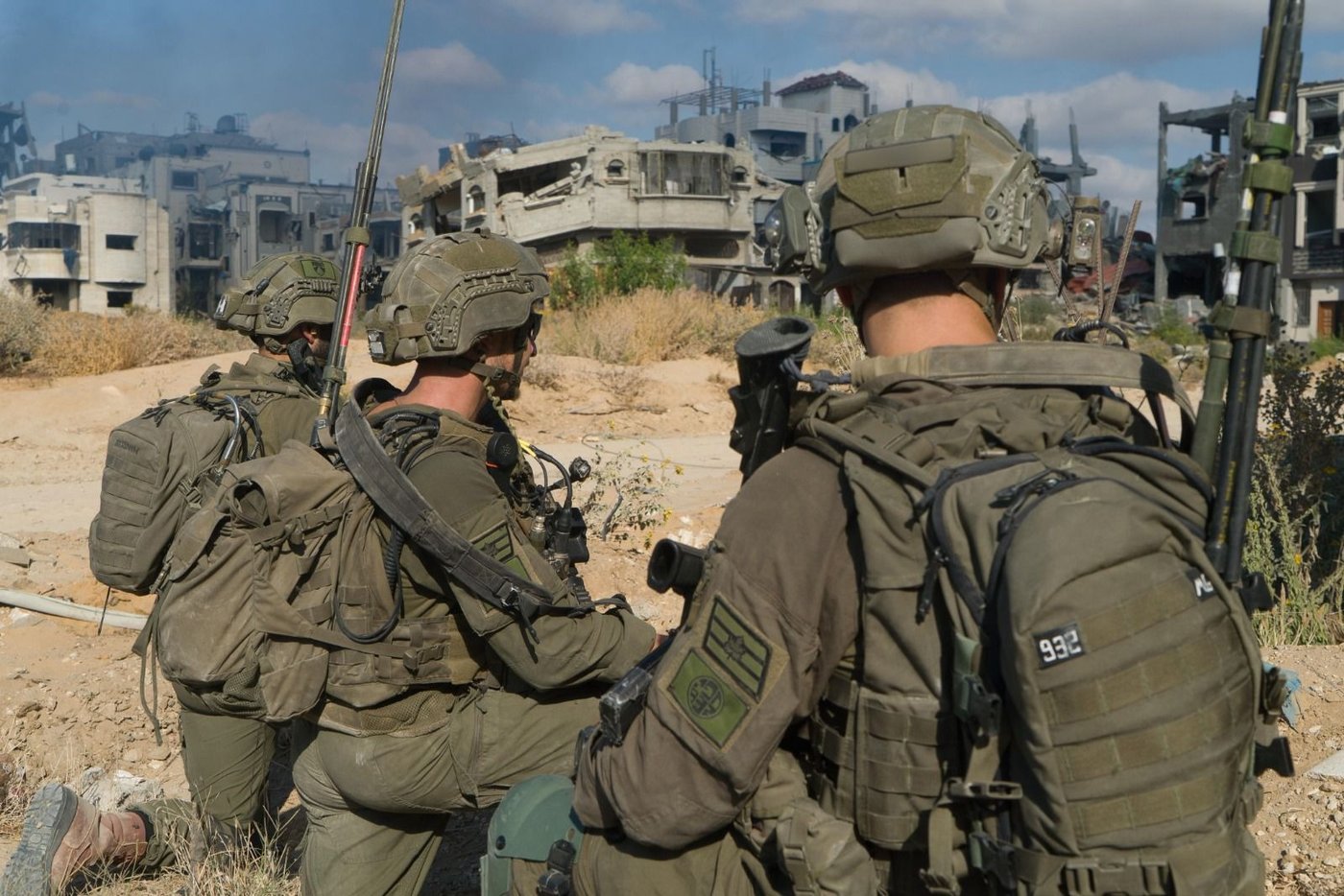 לוחמי חטיבה 401 בג'באליה