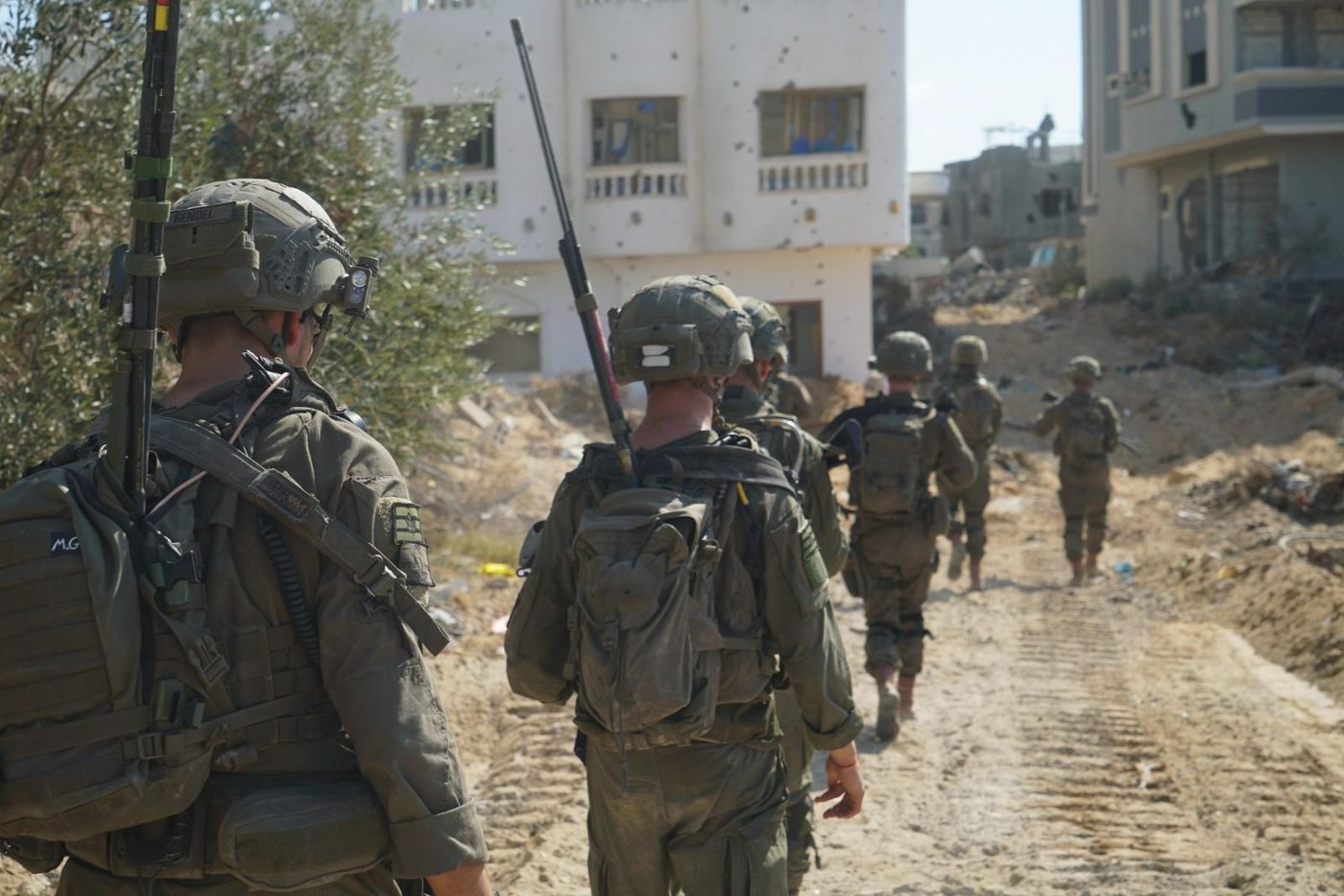 לוחמי חטיבה 401 בג'באליה