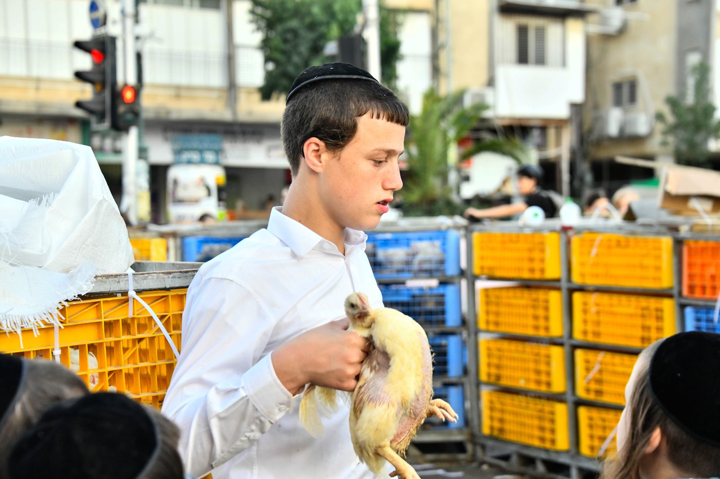 מנהג כפרות בבני ברק 