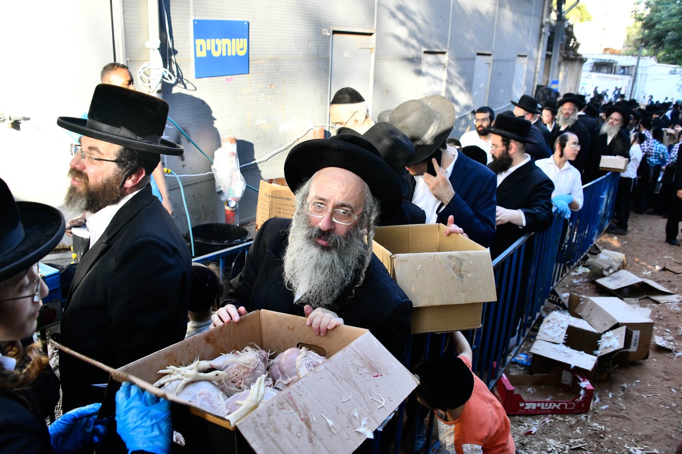 מנהג כפרות בבני ברק 