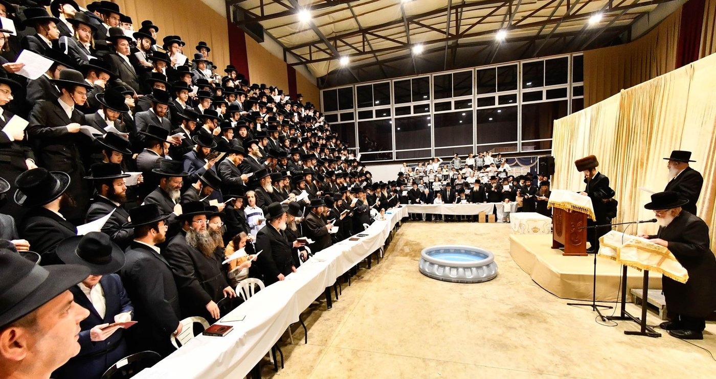 האדמו"ר מסאדיגורה במנהג תשליך
