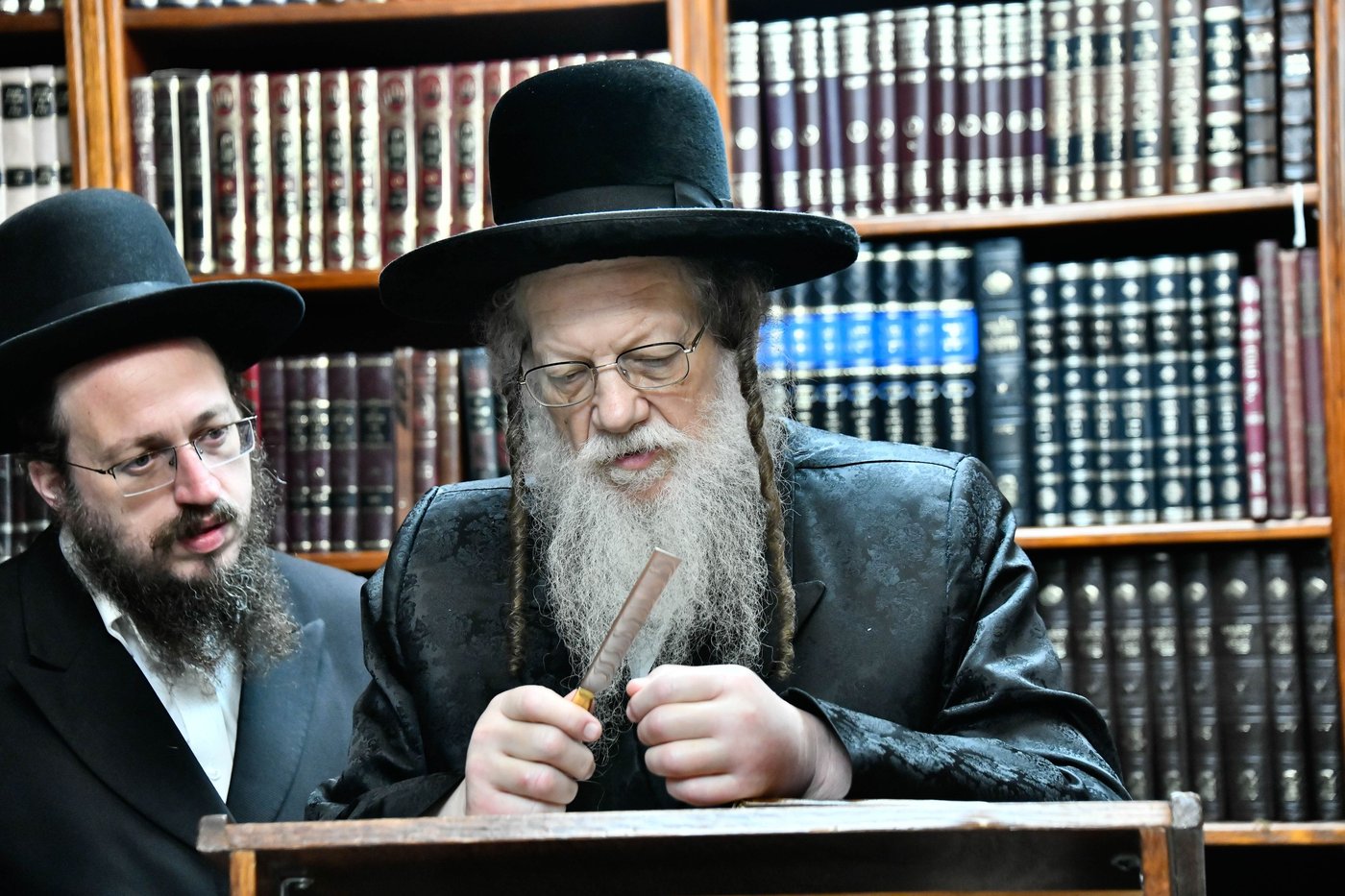 האדמו"ר ממודז'יץ במנהג כפרות