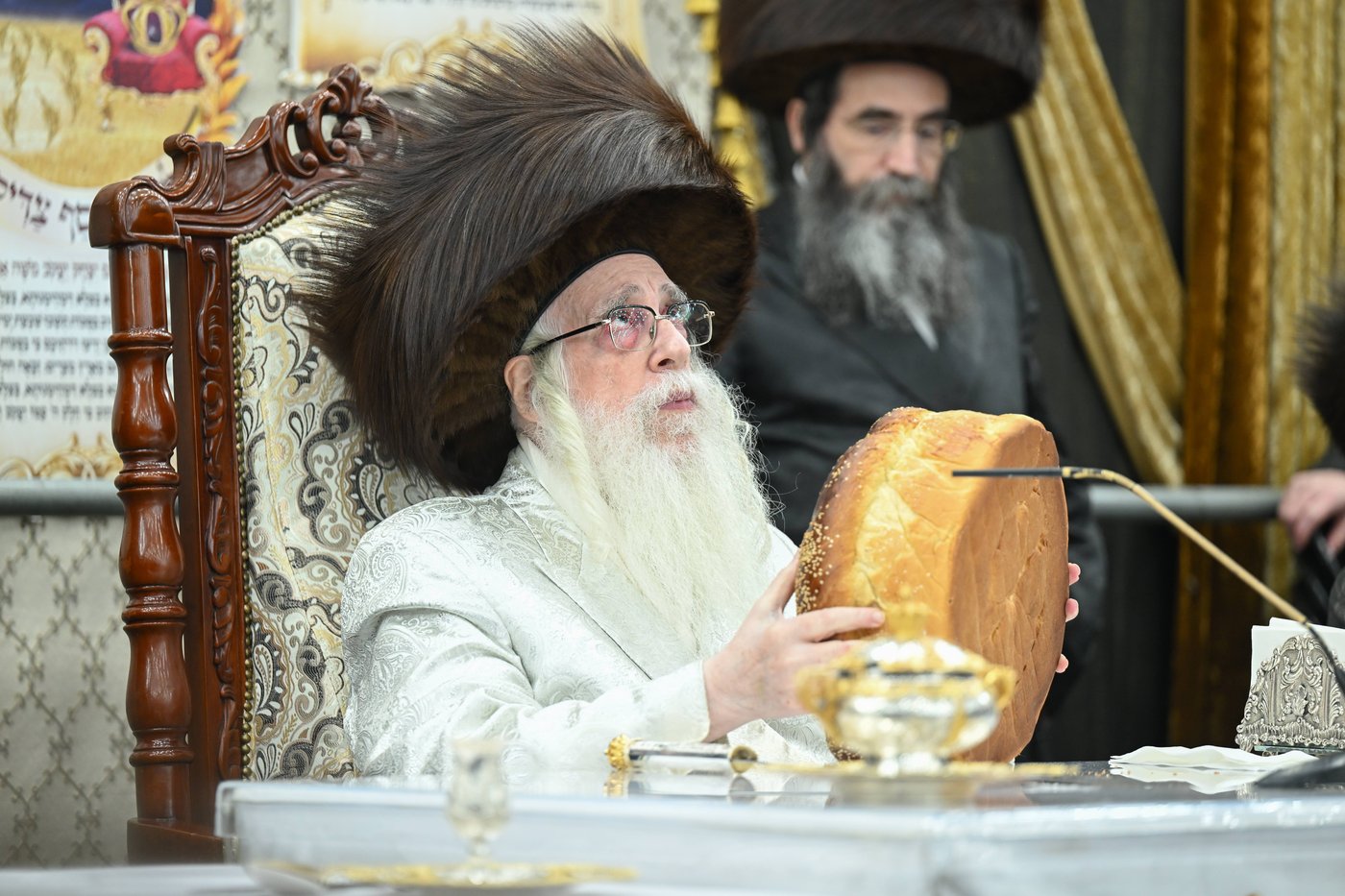 הושענא רבה בחצה"ק צאנז