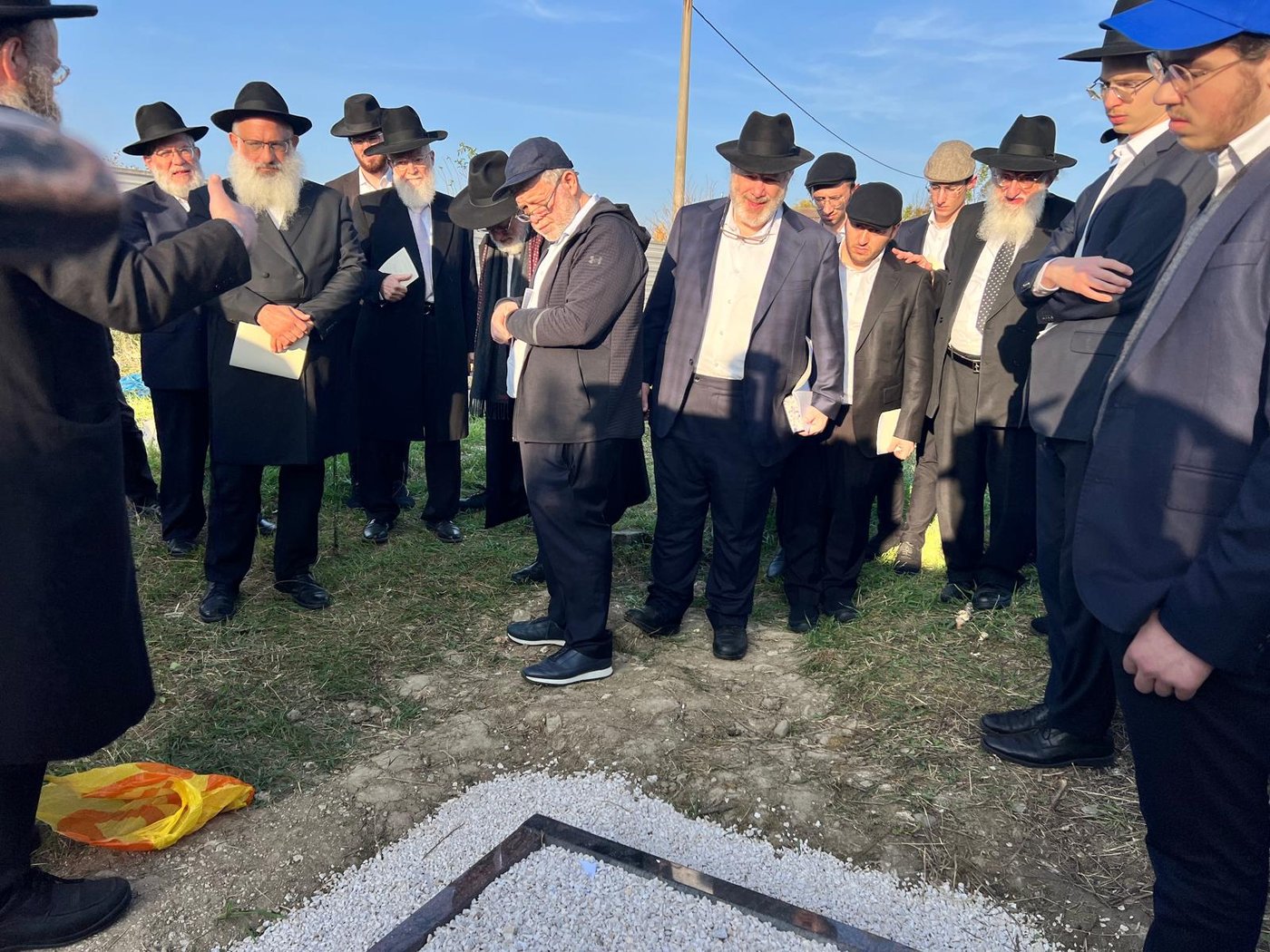 גילוי מצבת הרה"ק יוסף יוזפא סופר הי"ד