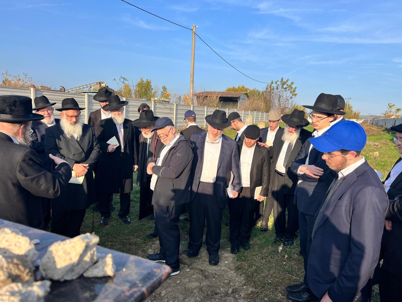 גילוי מצבת הרה"ק יוסף יוזפא סופר הי"ד