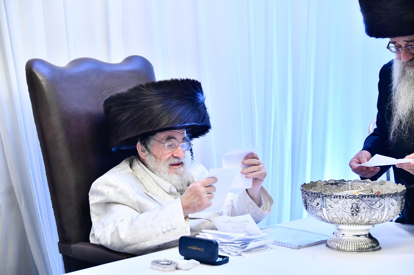 האדמו"ר מויז'ניץ במסע הקודש לאוקראיינה 