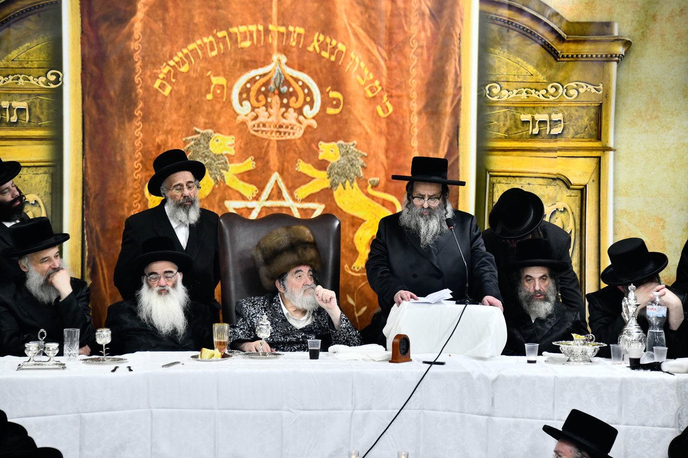 האדמו"ר מויז'ניץ במסע הקודש לאוקראיינה 