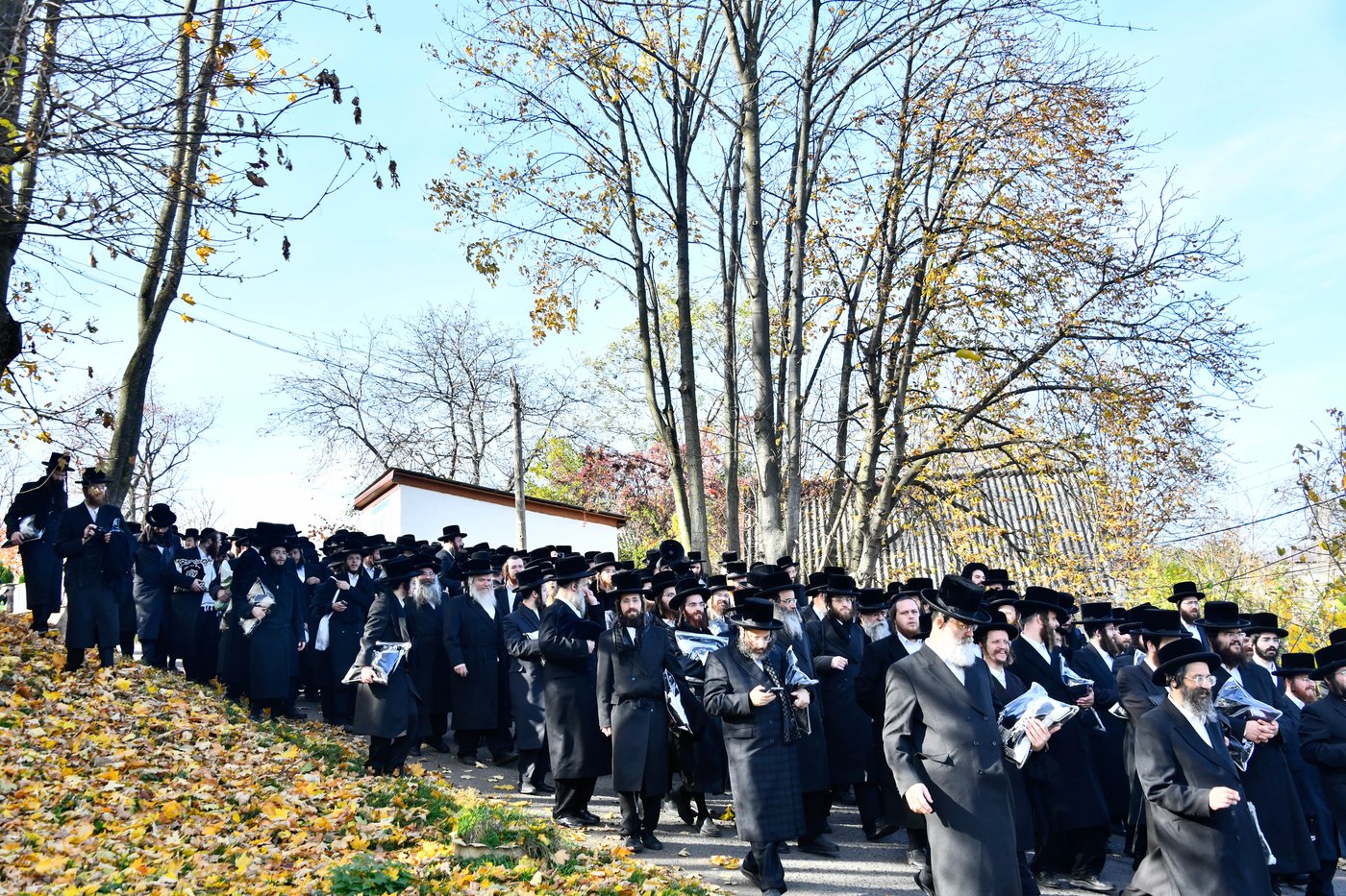 האדמו"ר מויז'ניץ במסע הקודש לאוקראיינה 