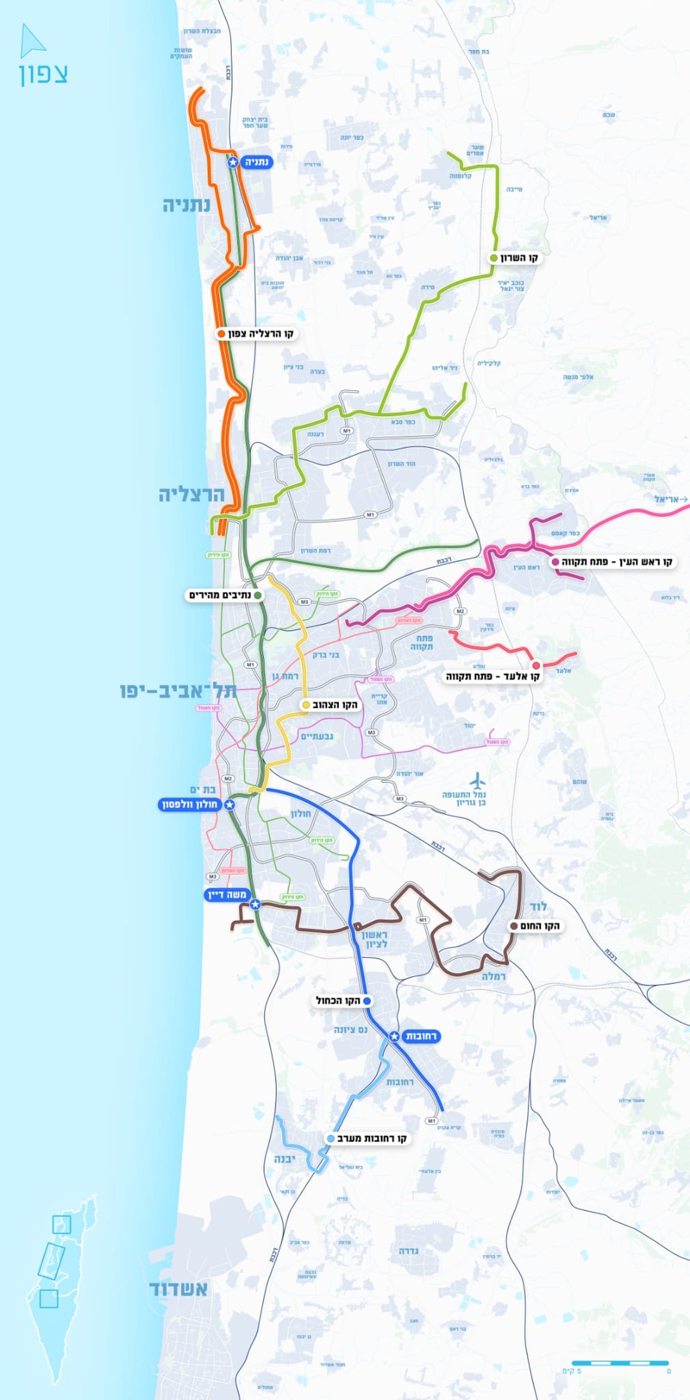 בדיוק כמו רכבת - בלי מסילות: תוכנית הענק של השרה רגב