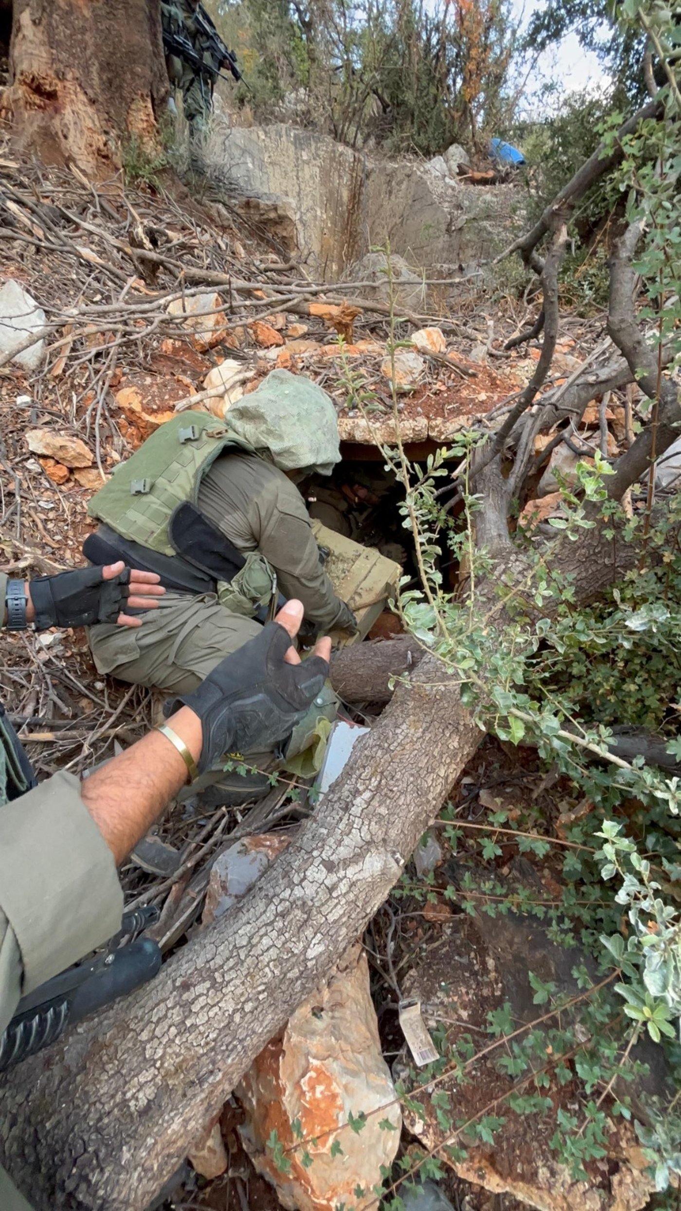 אמצעי לחימה שאותרו במרחב
