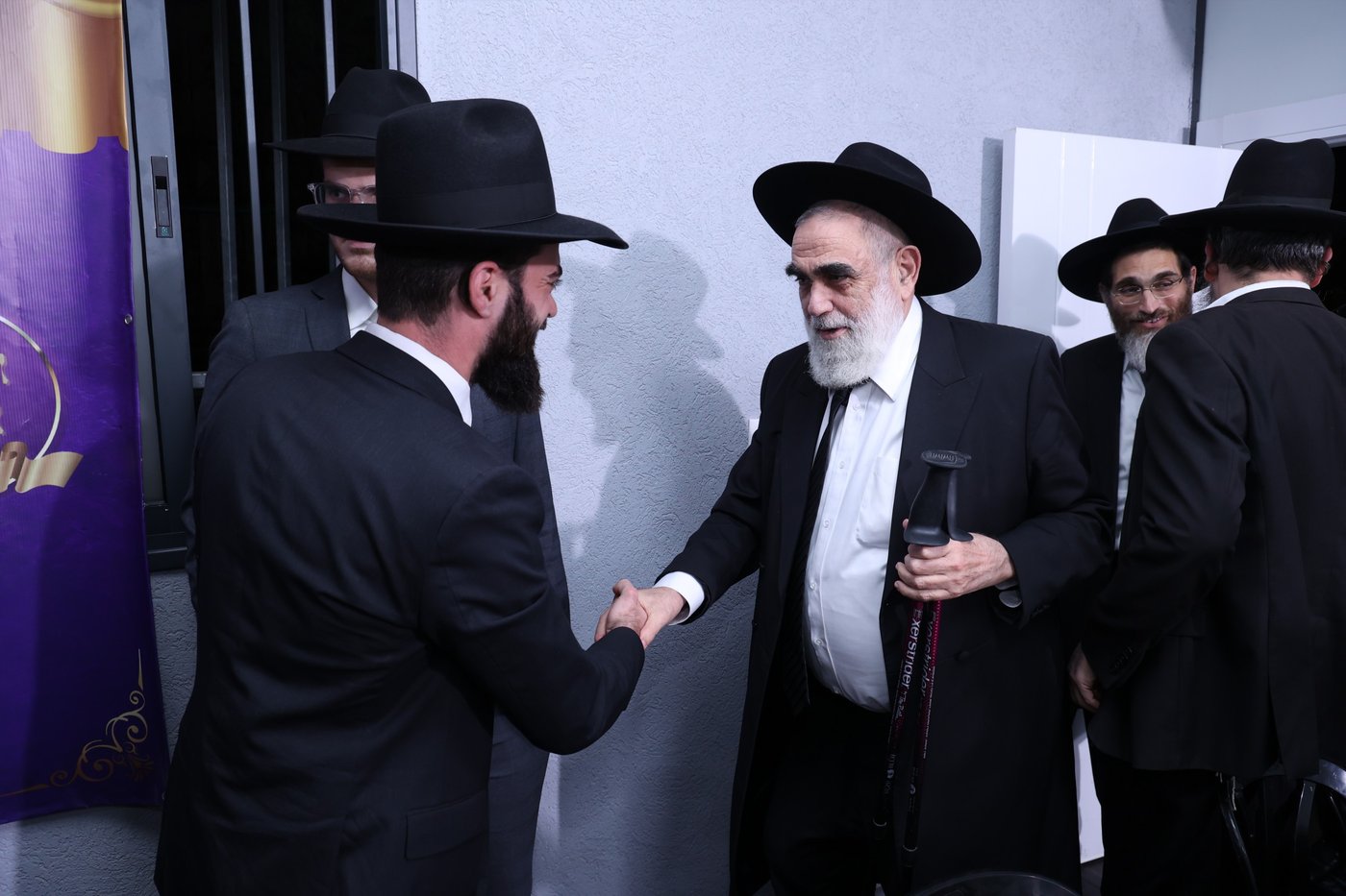מעמד חנוכת הבית לישיבת 'אור התורה' בעיר ביתר 