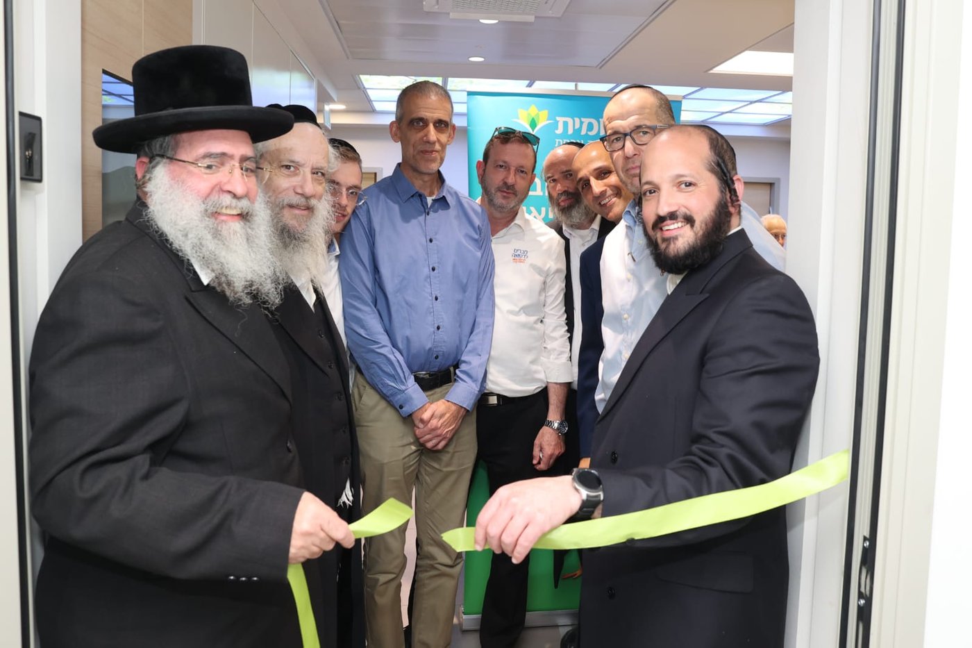 רבני העיר בני ברק בקביעת מזוזה ביחידה להתפתחות הילד בלאומית
