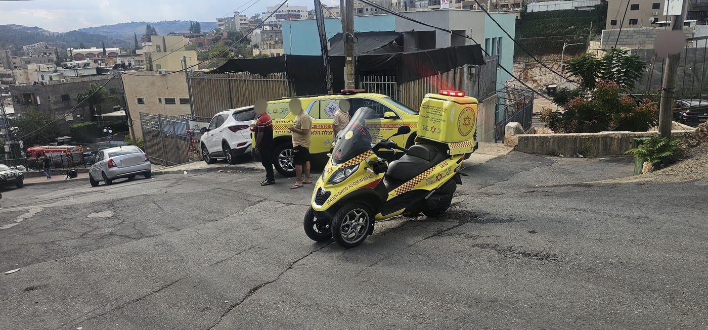 זירת הפגיעה הישירה בכרמיאל