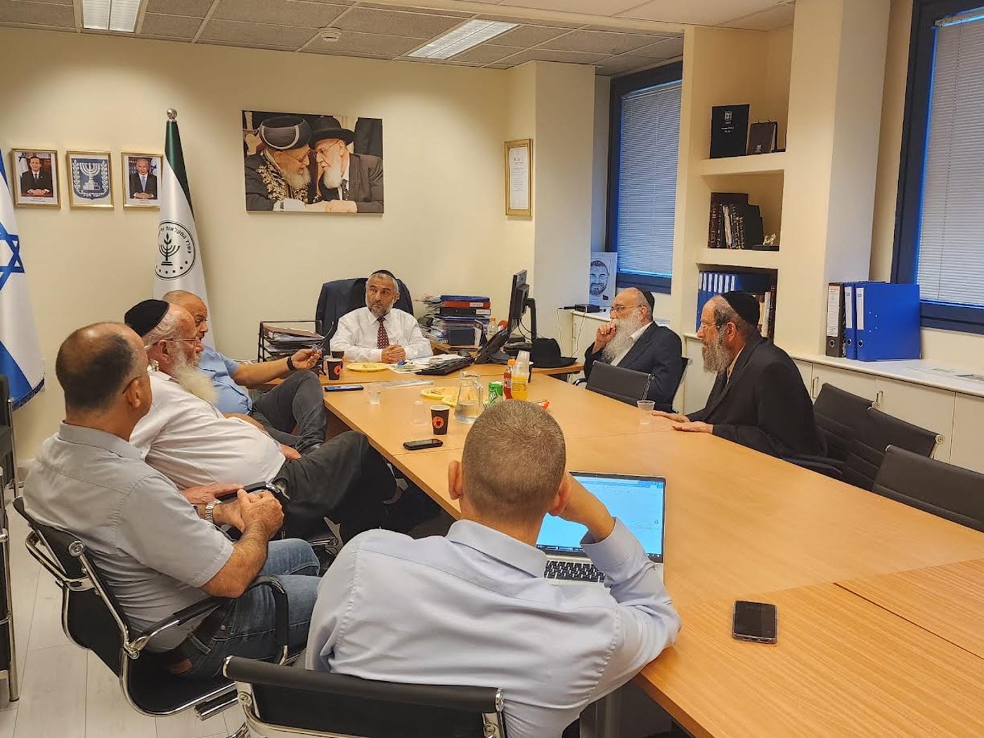 הפגישה שנערכה לפני כשנתיים לבקשת הגר"י בויאר