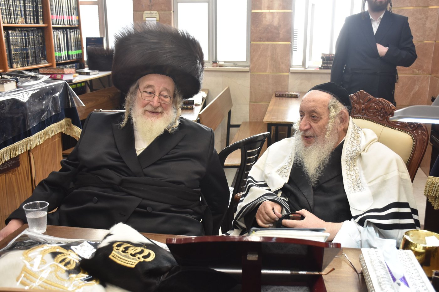 שמחת הברית בחצרות נאראל - ספינקא 