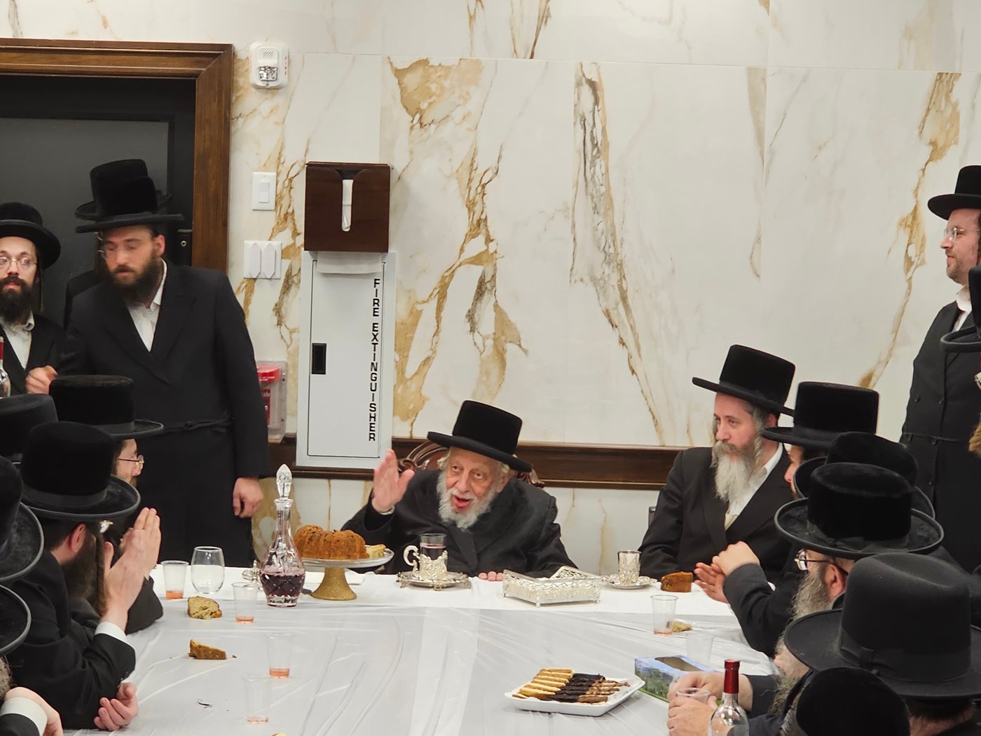 האדמו"ר מקופיטשניץ בביקור בארה"ב