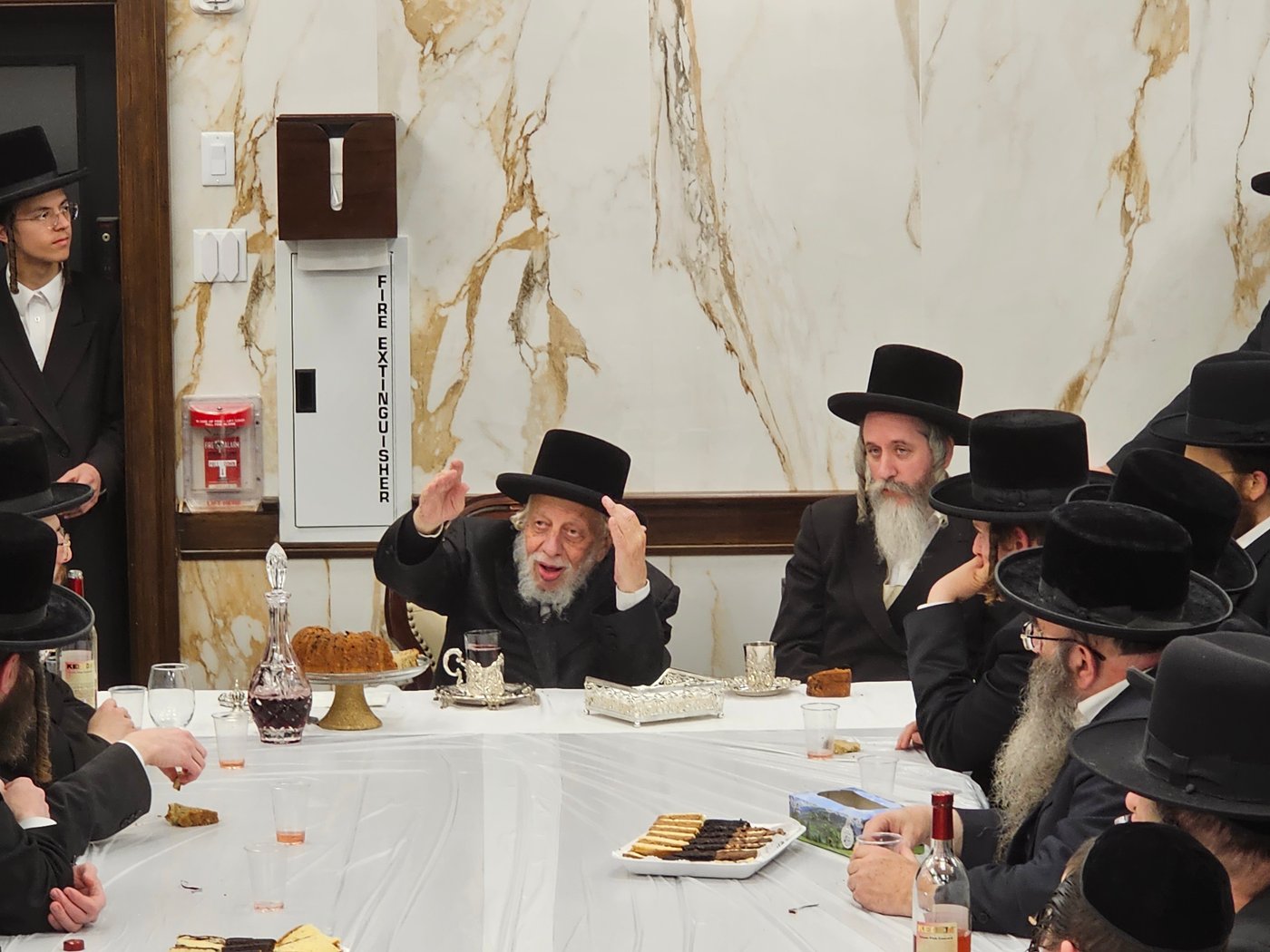 האדמו"ר מקופיטשניץ בביקור בארה"ב