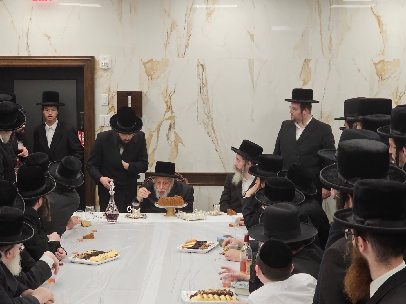 האדמו"ר מקופיטשניץ בביקור בארה"ב