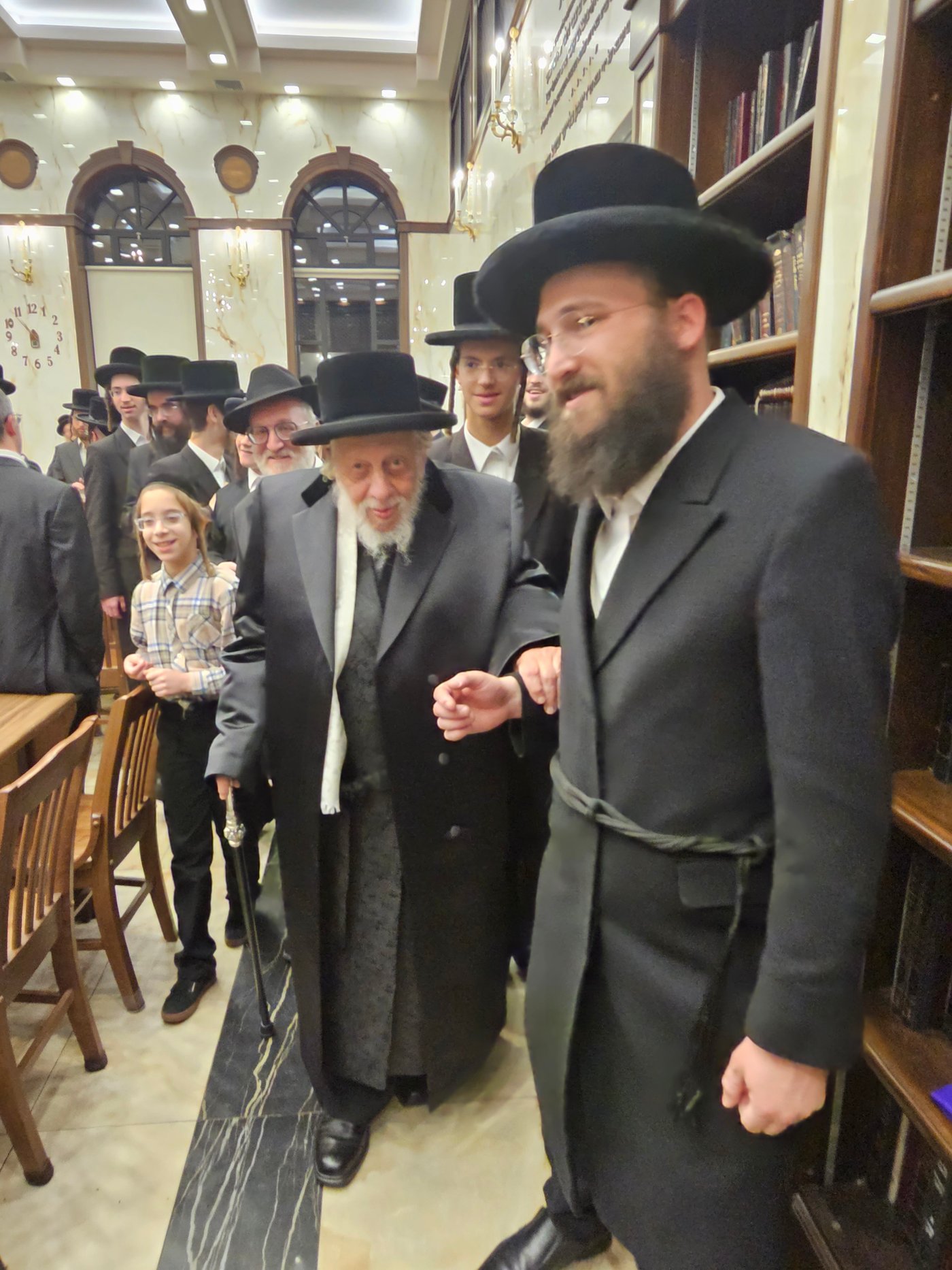 האדמו"ר מקופיטשניץ בביקור בארה"ב