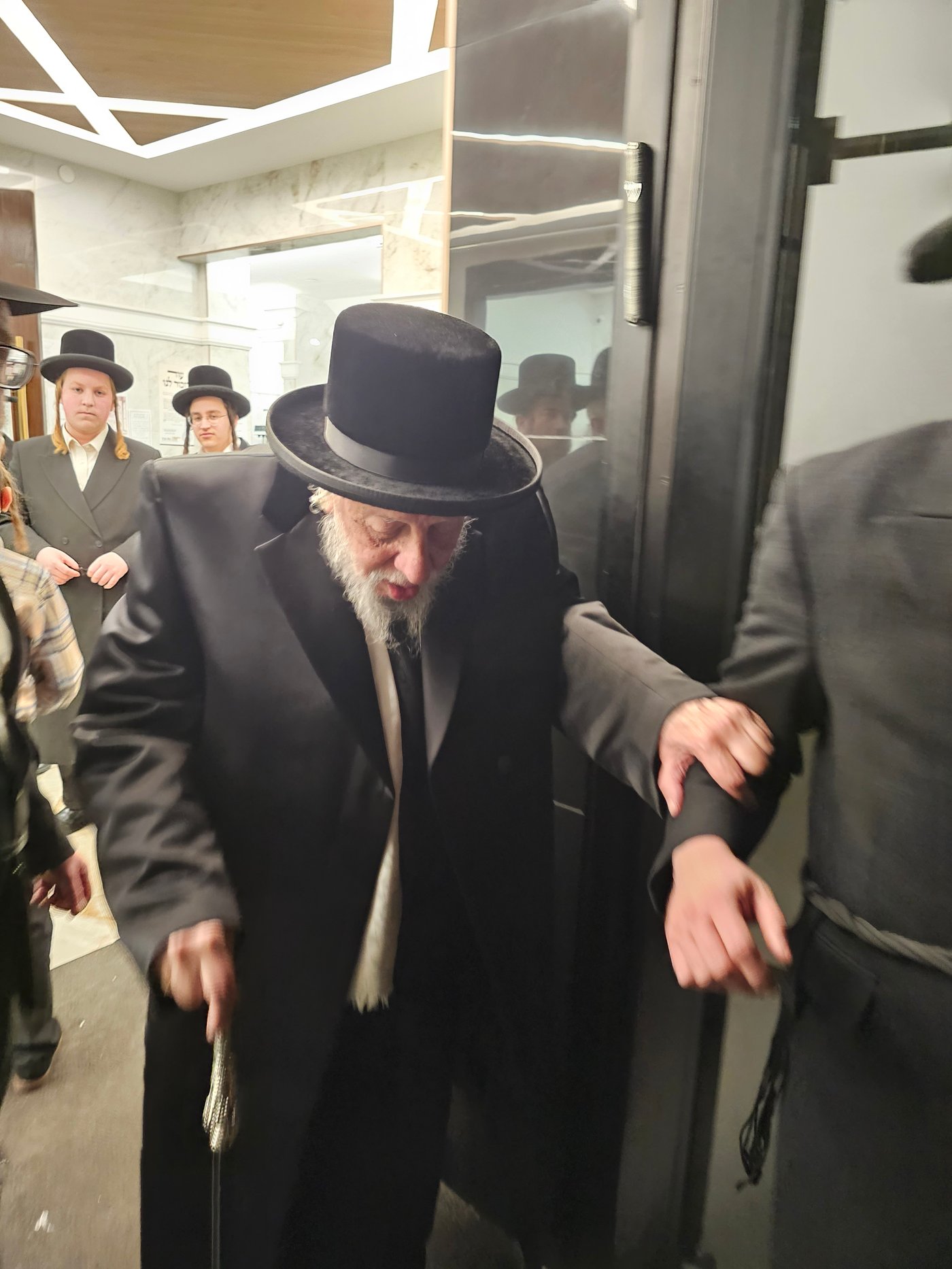 האדמו"ר מקופיטשניץ בביקור בארה"ב