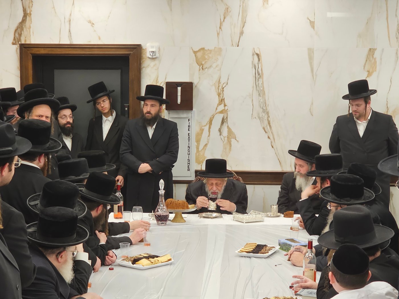האדמו"ר מקופיטשניץ בביקור בארה"ב