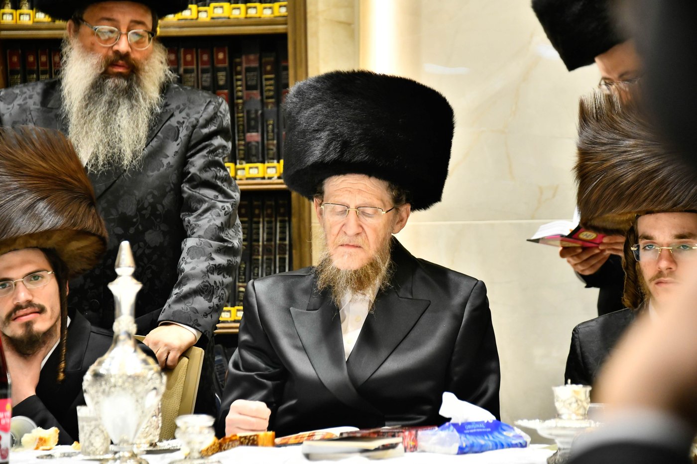 האדמו"ר מאלכסנדר ארה"ב שבת וירא בב"ב