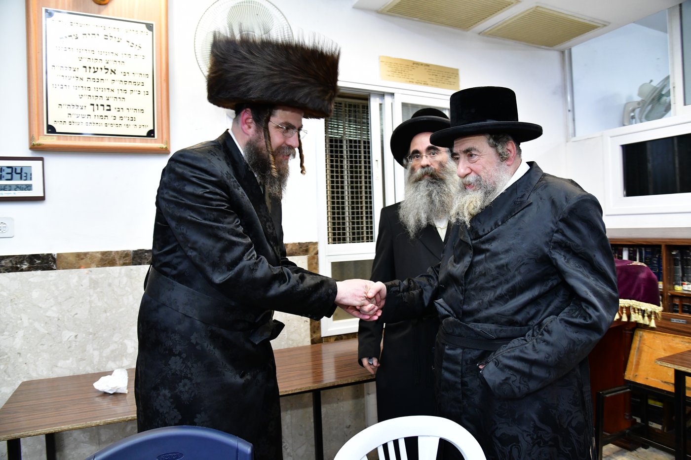 שמחת השבע ברכות בחצרות 'מאור החיים' - פיטסבורג 