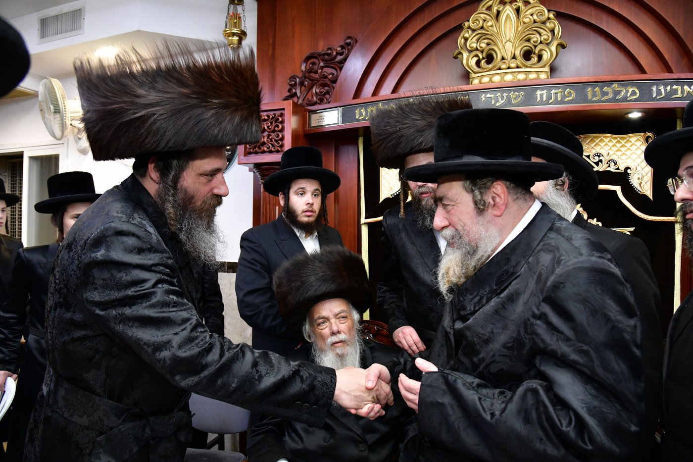 שמחת השבע ברכות בחצרות 'מאור החיים' - פיטסבורג 