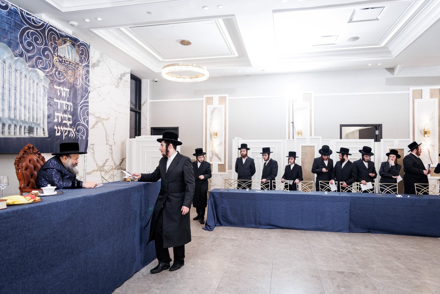 דינר לטובת בניית ביהמ"ד הגדול באבוב 45 