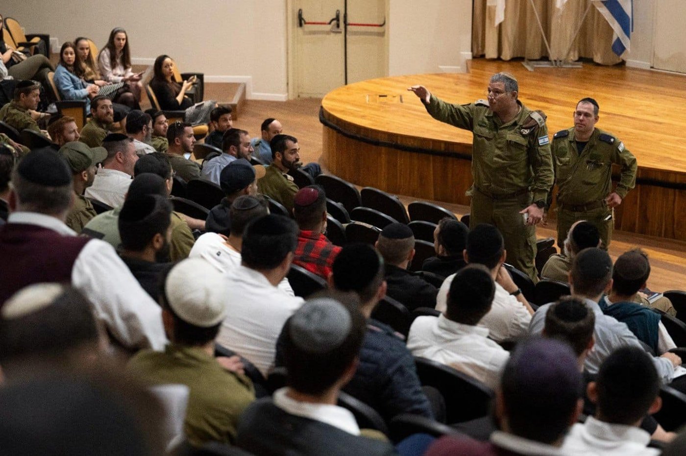 כנס היסוד לחטיבת חשמונאים לחיילים חרדים