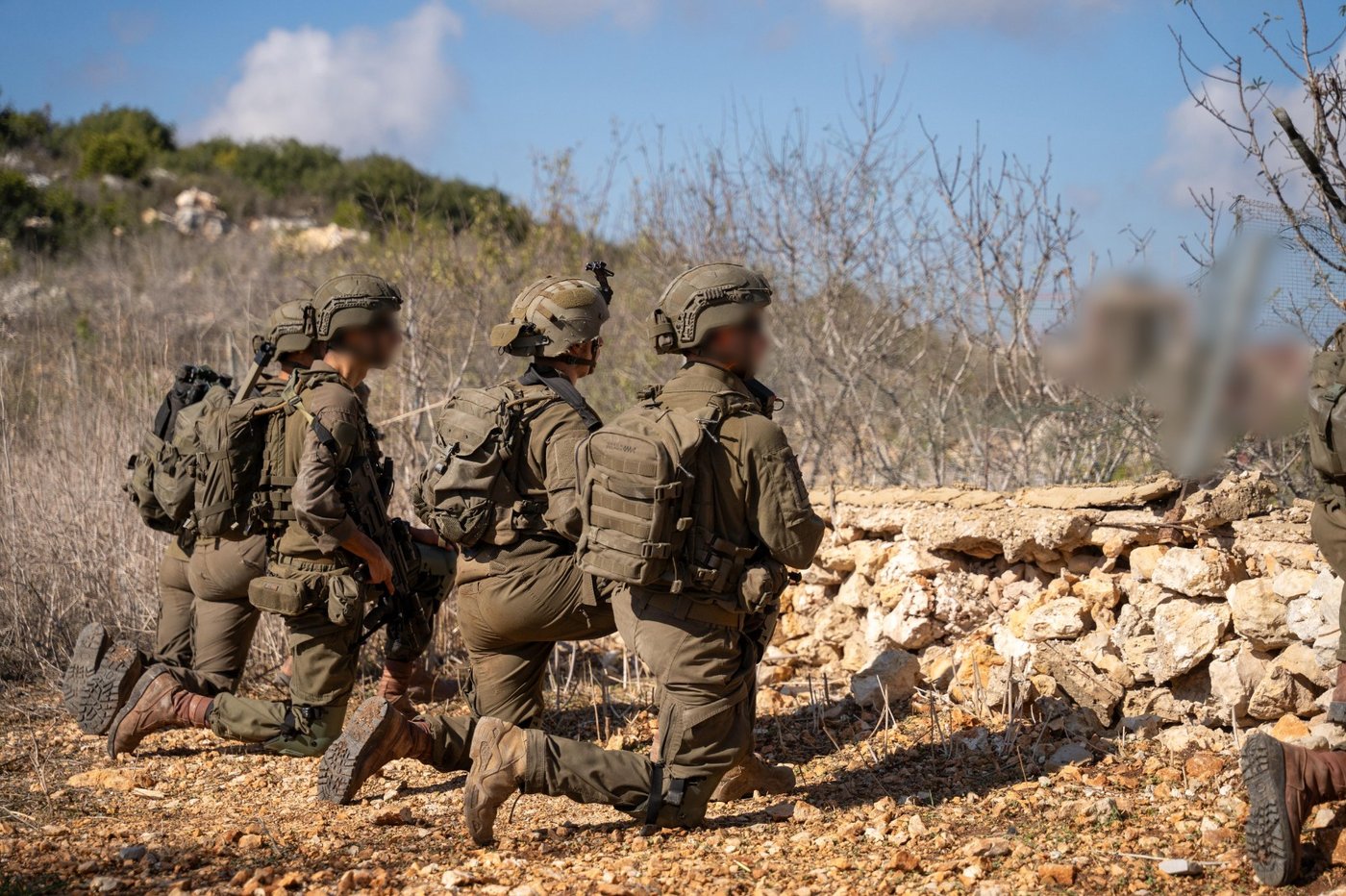 לוחמי כפיר בדרום לבנון
