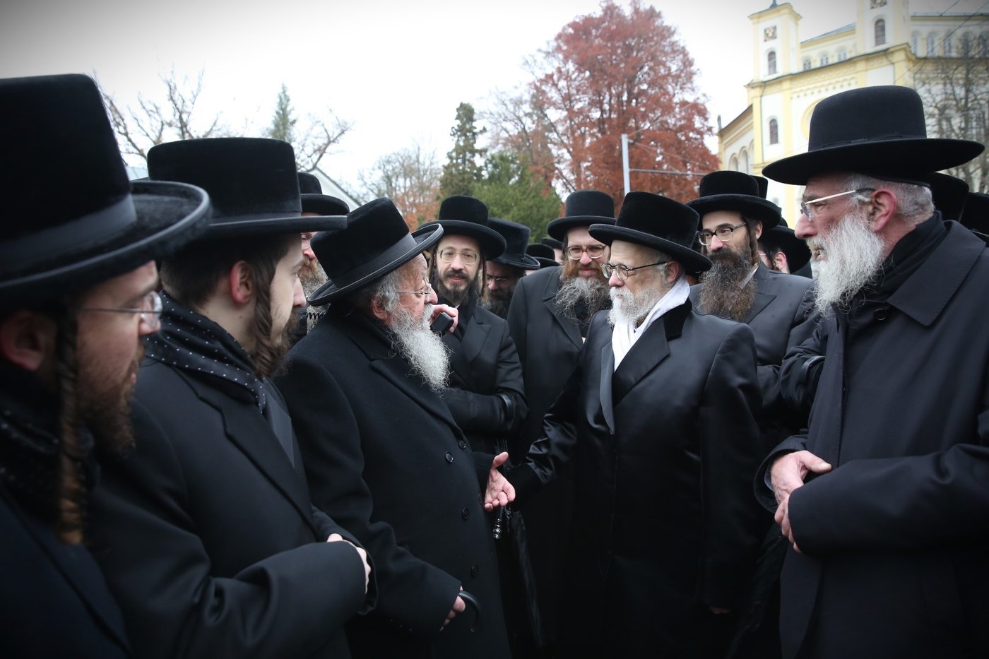 האדמו"ר מסערט ויז'ניץ במארינבארד 