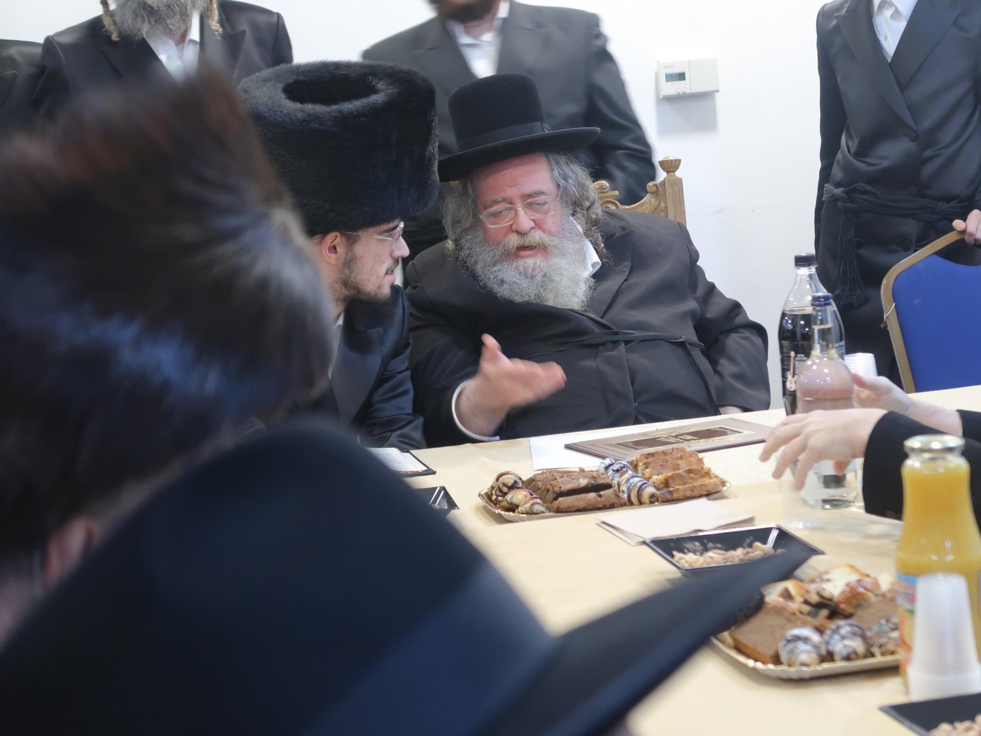 הגה"ח ר' יצחק דוד אלתר בביקור חיזוק בלונדון
