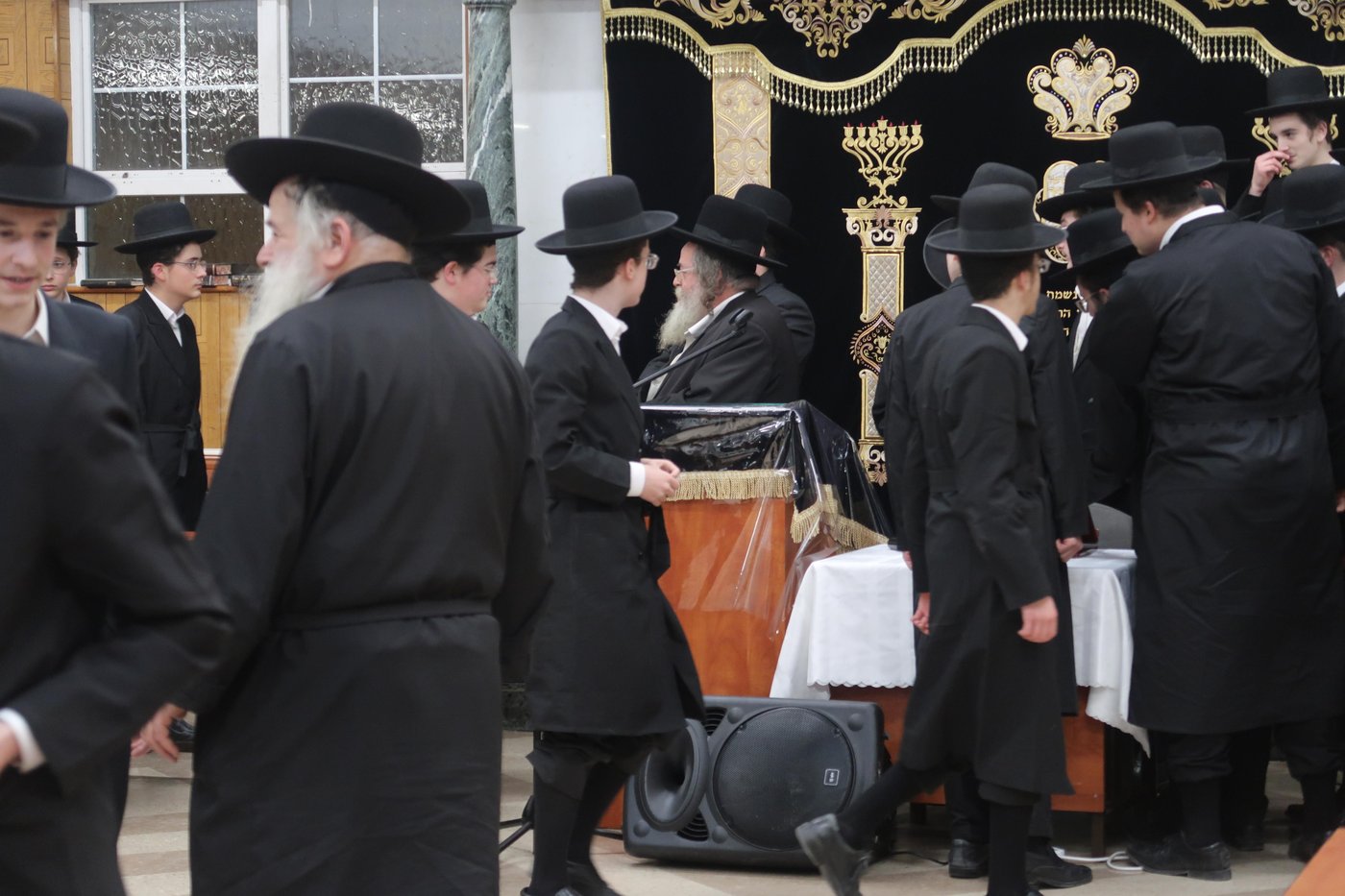 הגה"ח ר' יצחק דוד אלתר בביקור חיזוק בלונדון