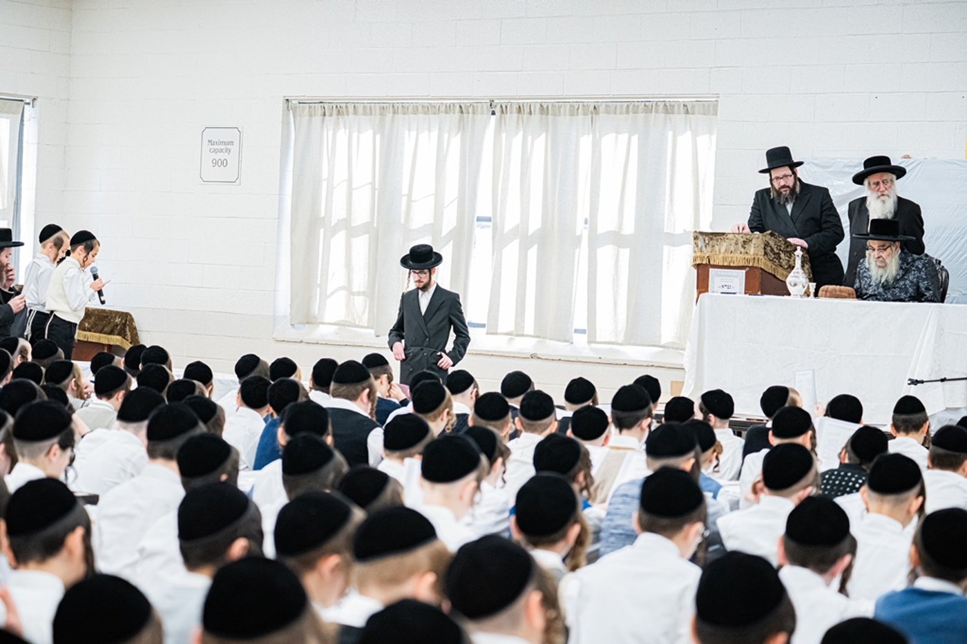 מעמד התחלת לימוד גמרא בחצה"ק סאטמר