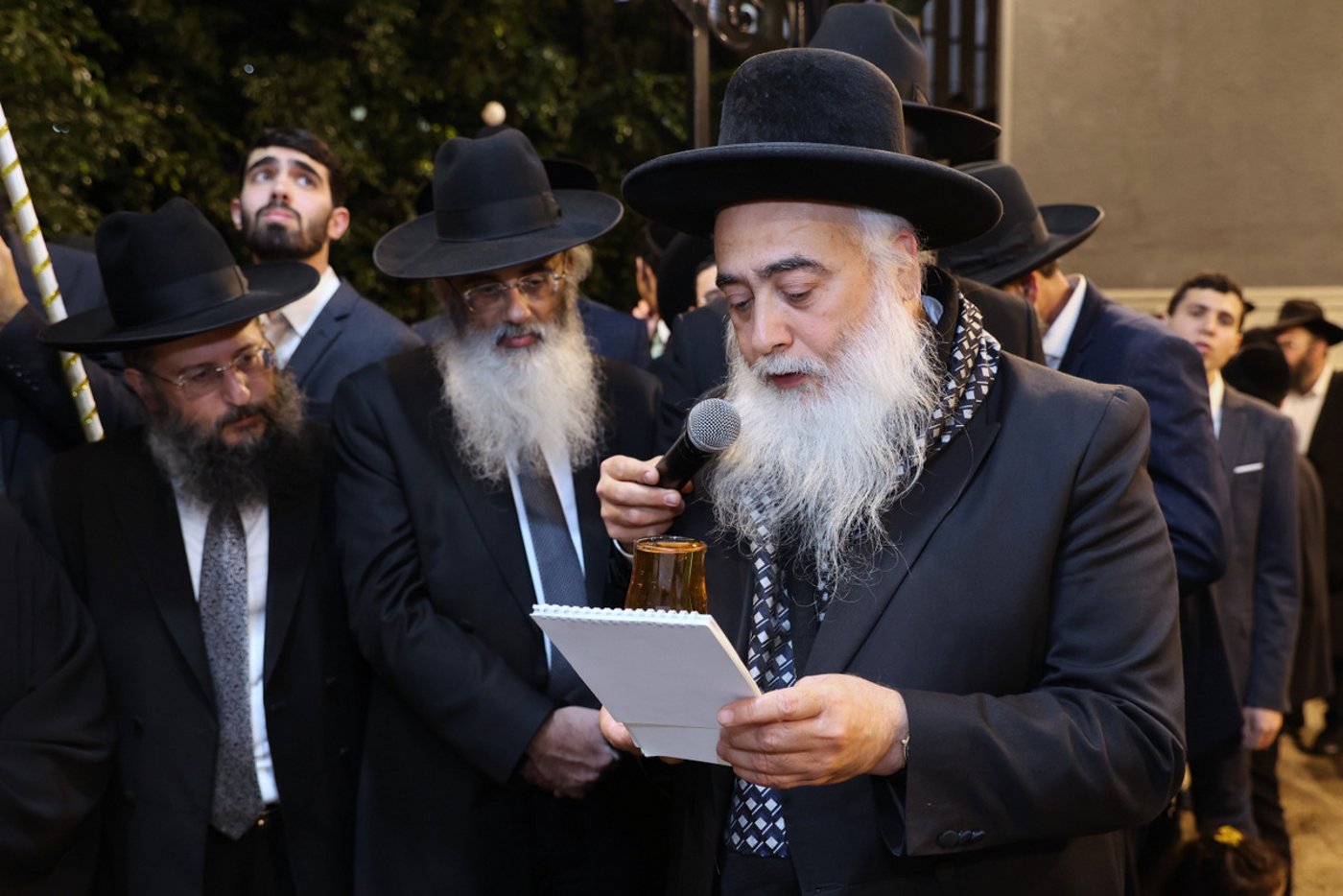 שמחת נישואי בן הגאון רבי יצחק טופיק, עם נכדת הגה"צ חכם ניסים בן שמעון 