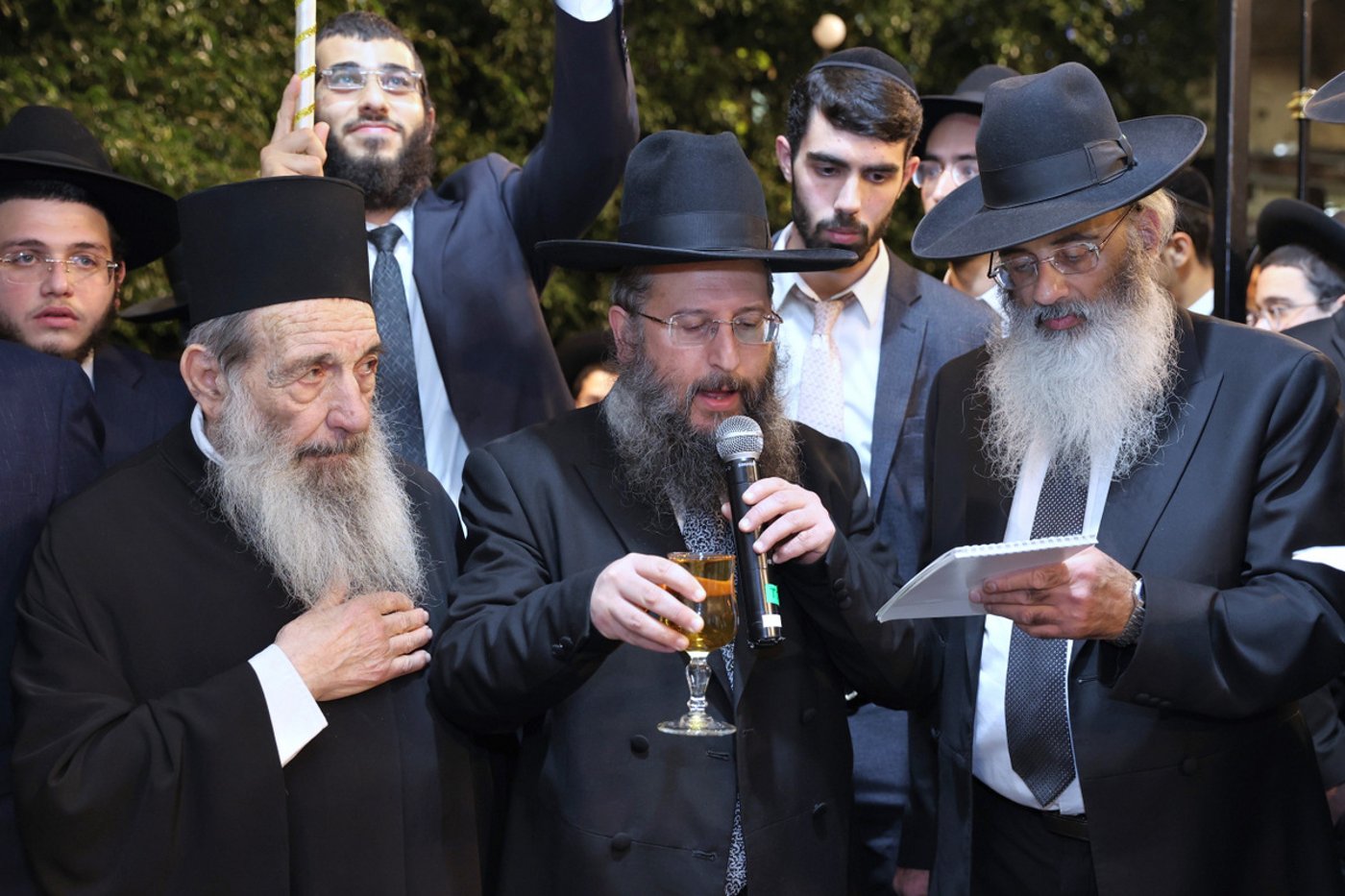 שמחת נישואי בן הגאון רבי יצחק טופיק, עם נכדת הגה"צ חכם ניסים בן שמעון 