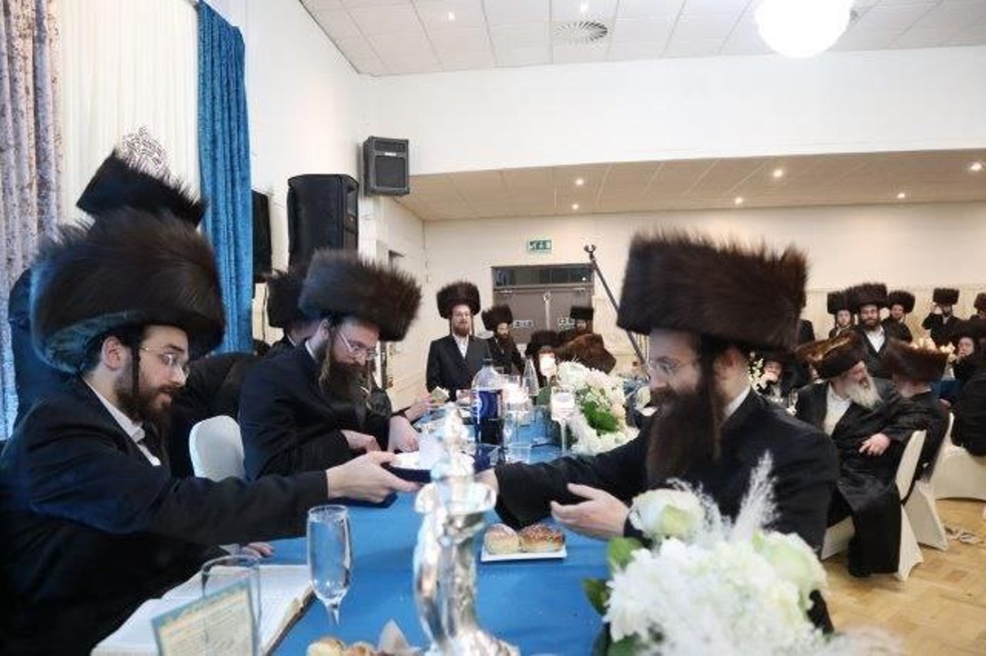 הרב שלום רוקח בביקור במאנטשסטר