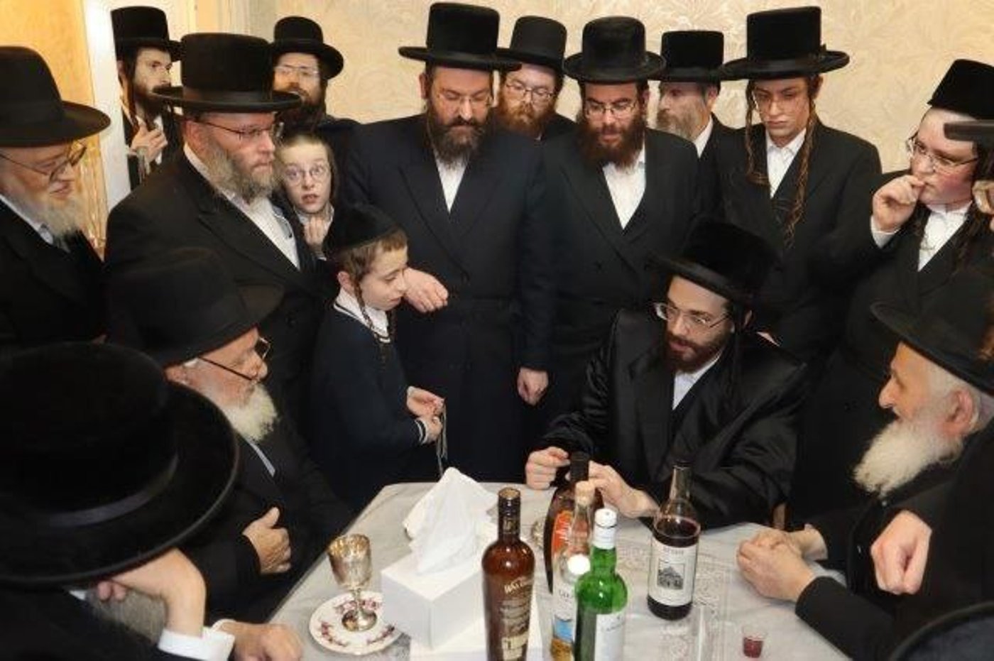 הרב שלום רוקח בביקור במאנטשסטר