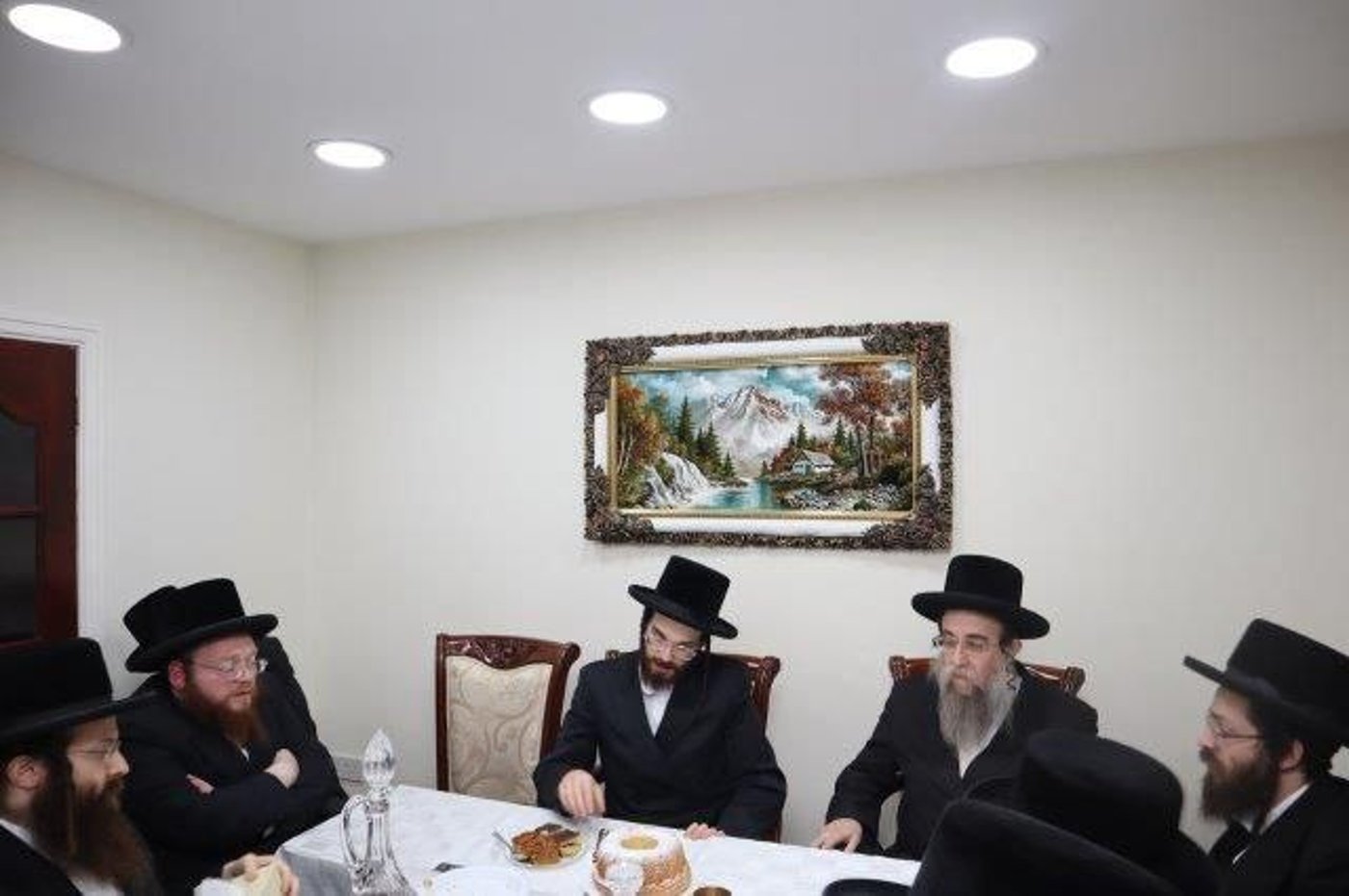 הרב שלום רוקח בביקור במאנטשסטר